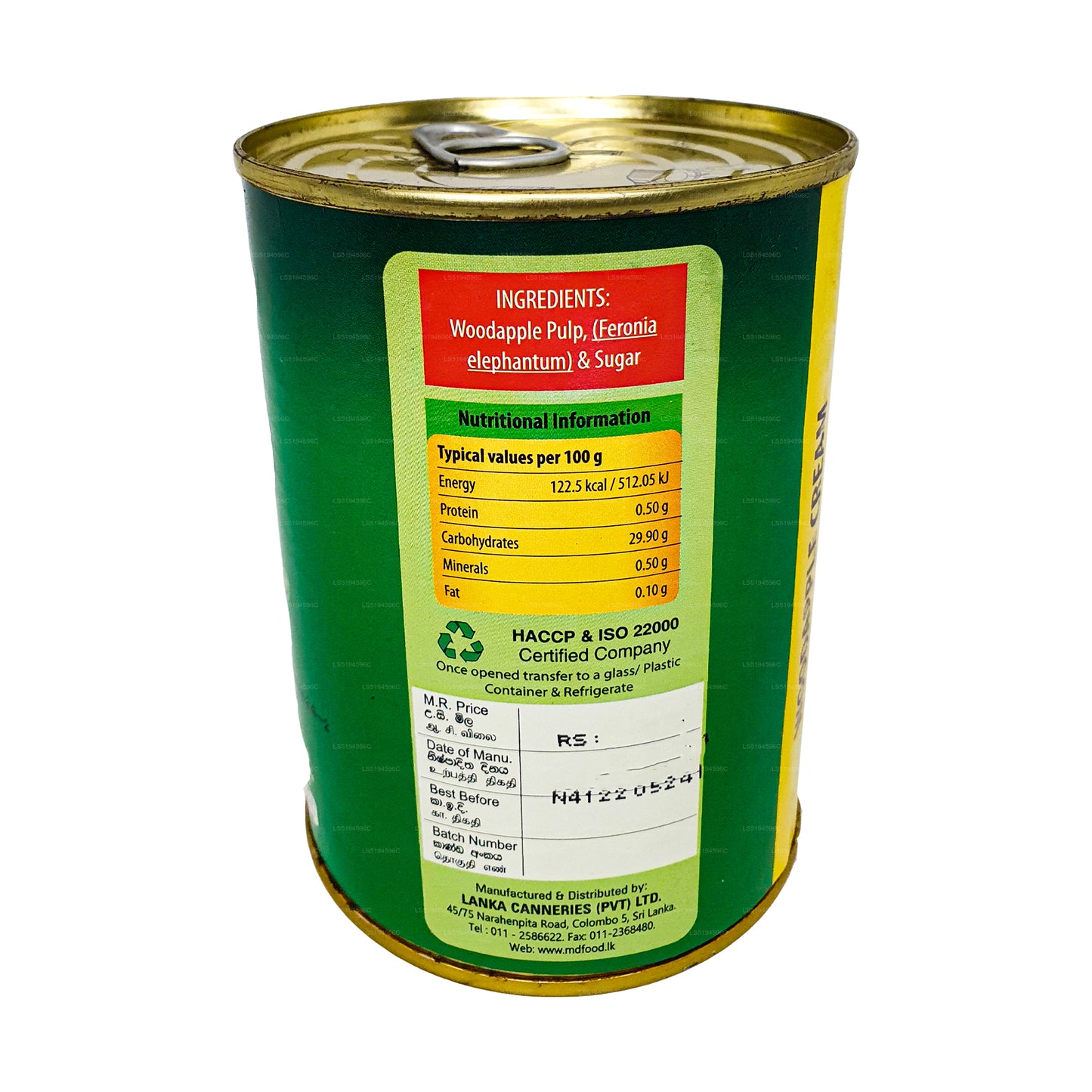 MD Woodapple Krem (500g)