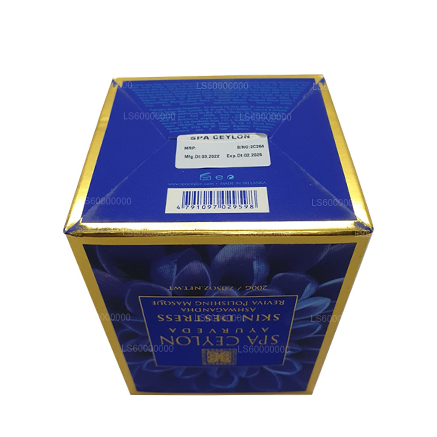 Spa Seylan Cilt De-Stres Ashwagandha Reviva Parlatma Maskesi (200g)