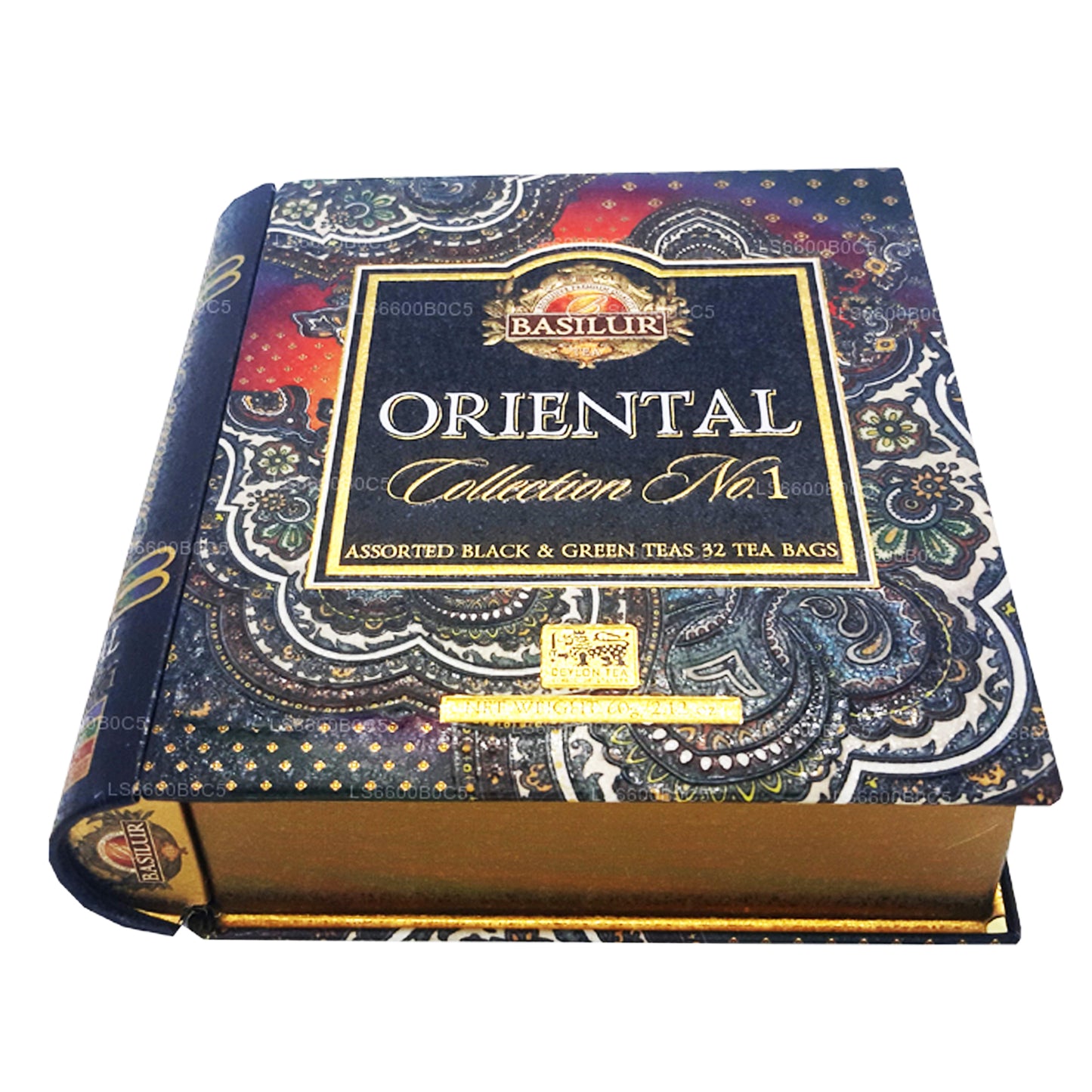 Basilur Oriental Collection Çay kitabı Cilt 1 (60g) 32 Poşet Çay