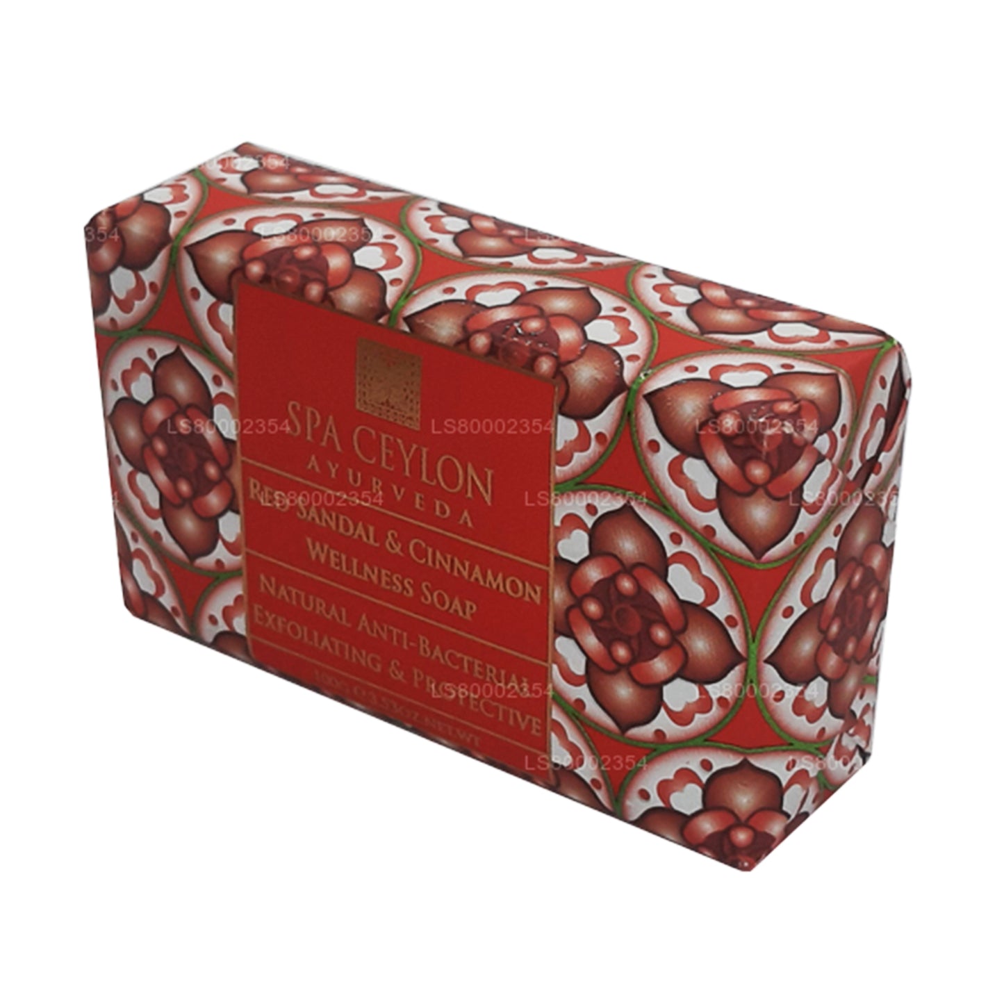 Spa Seylan Kırmızı Sandalet ve Tarçın Antibakteriyel Peeling Sağlık Sabunu (100g)