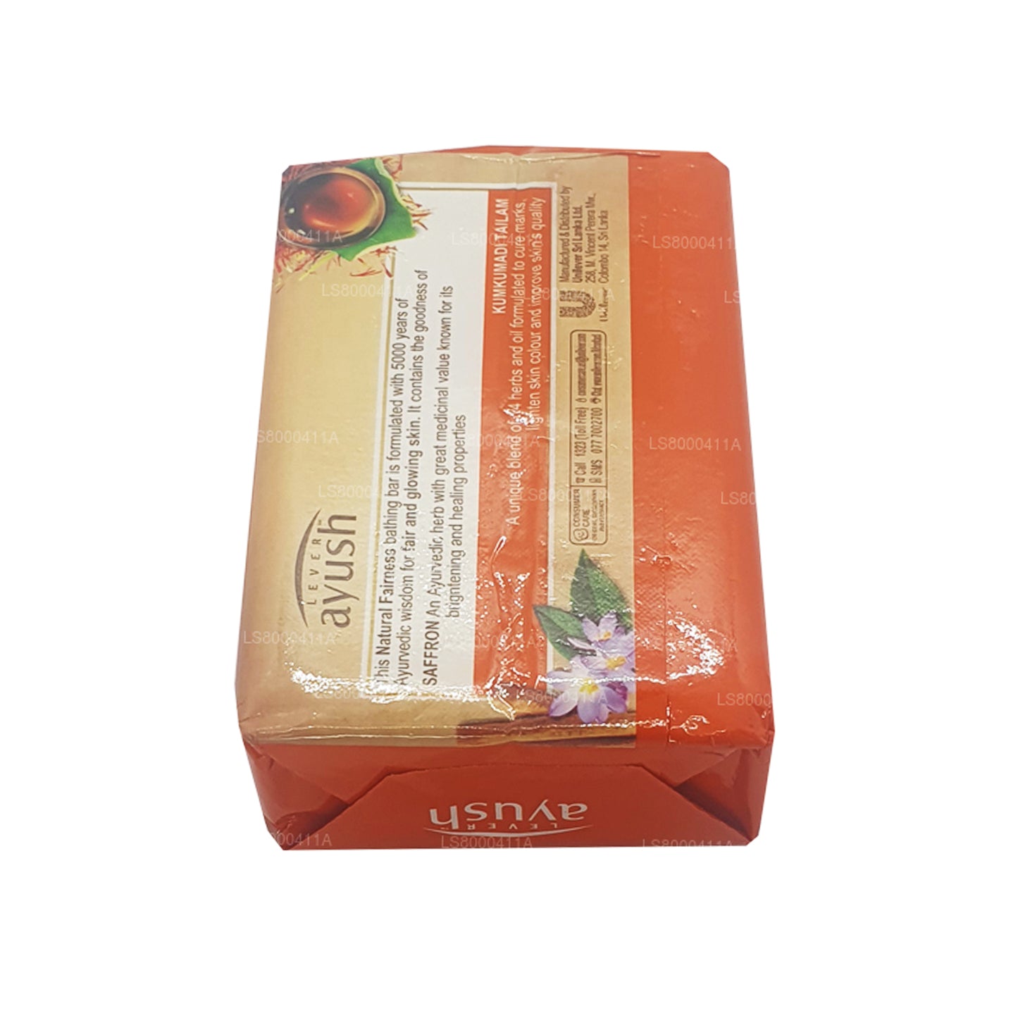 Lever Ayush Natural Fairness Safran Sabunu (100g)