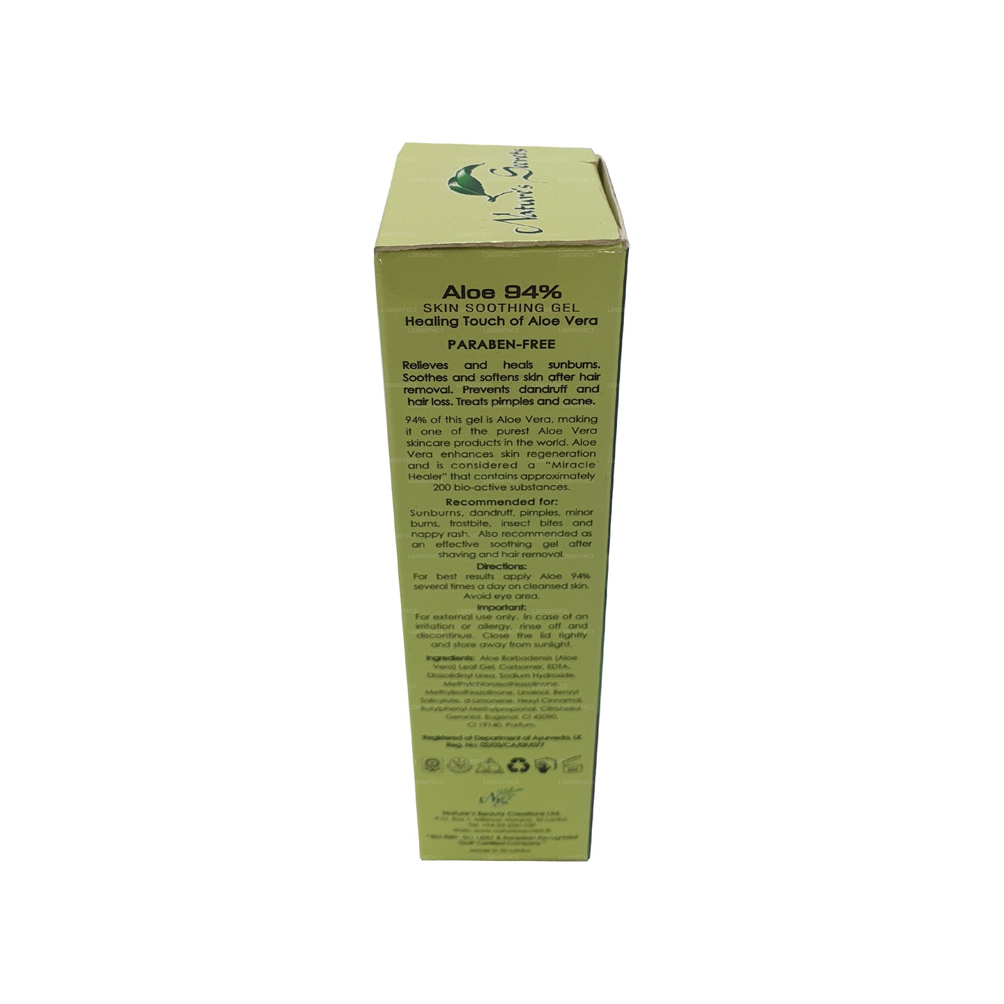 Nature`s Secrets Aloe 94% Cilt Pürüzsüzleştirici Jel (50ml)