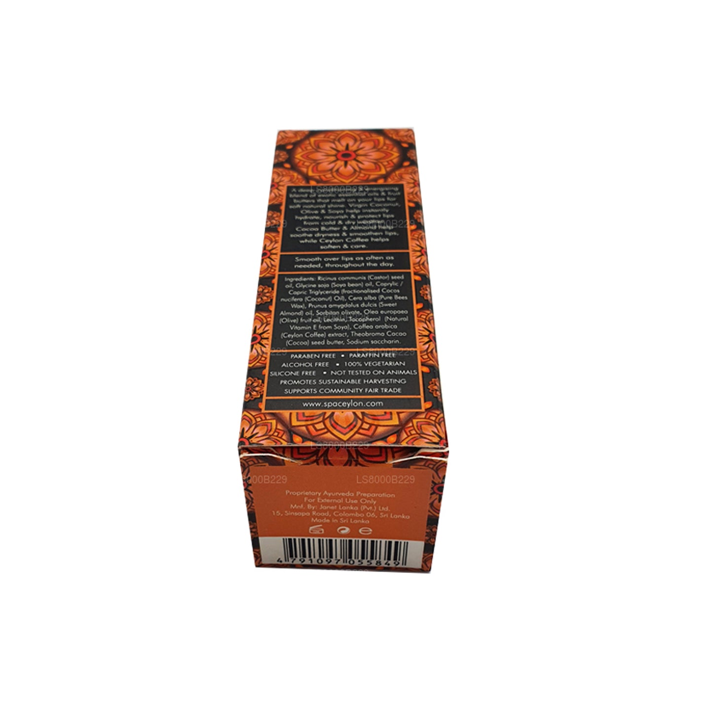 Spa Seylan Seylan Kahve ve Kakao Dudak Balsamı (10g)