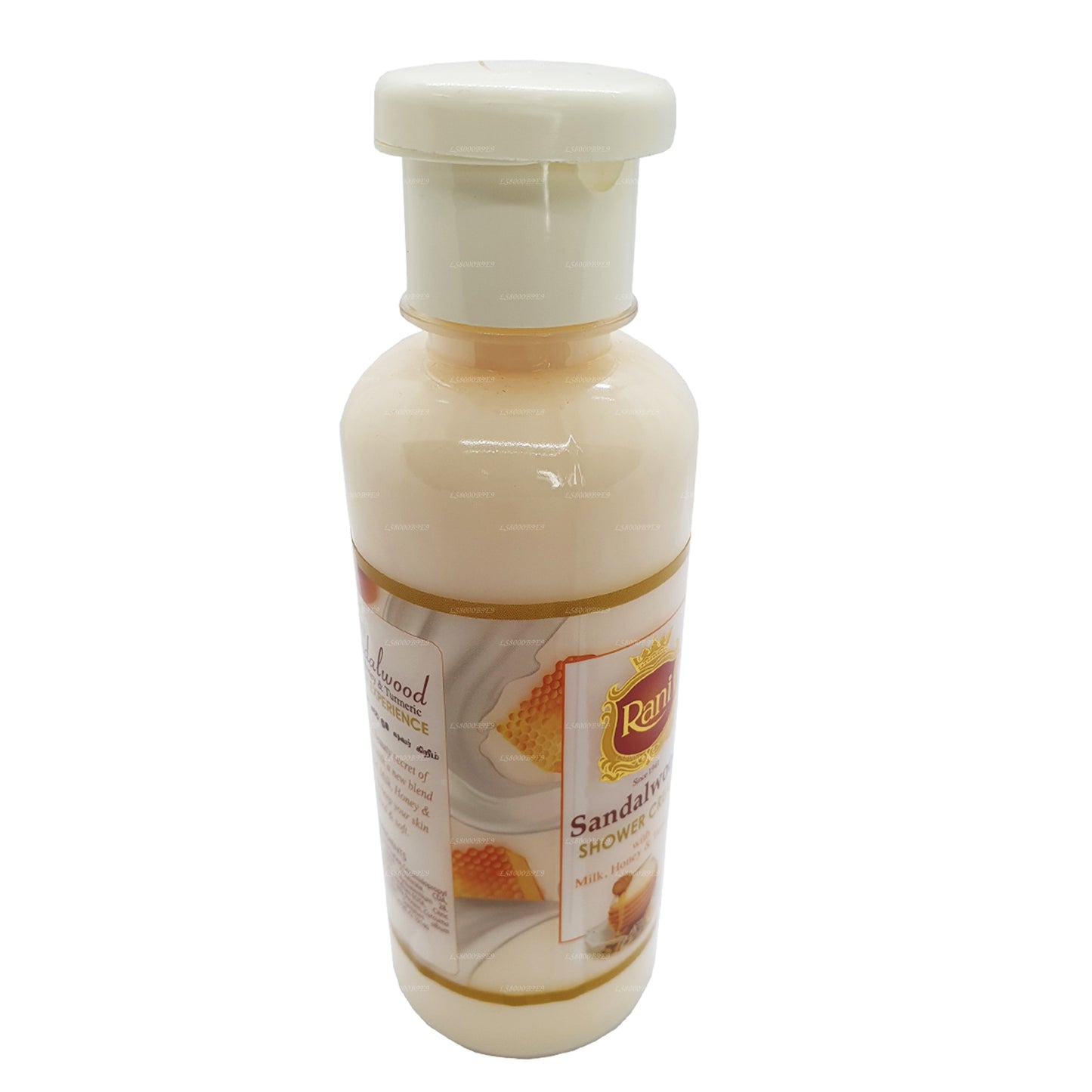 Swadeshi Rani Sandal Ağacı Duş Kremi Sütlü, Ballı ve Zerdeçallı (250ml)