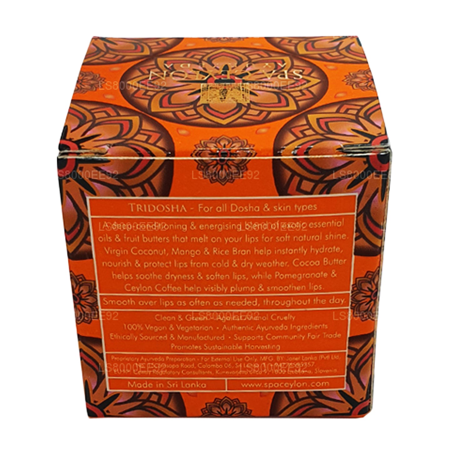Spa Seylan Seylan Kahve ve Kakao Dudak Balsamı (10g)