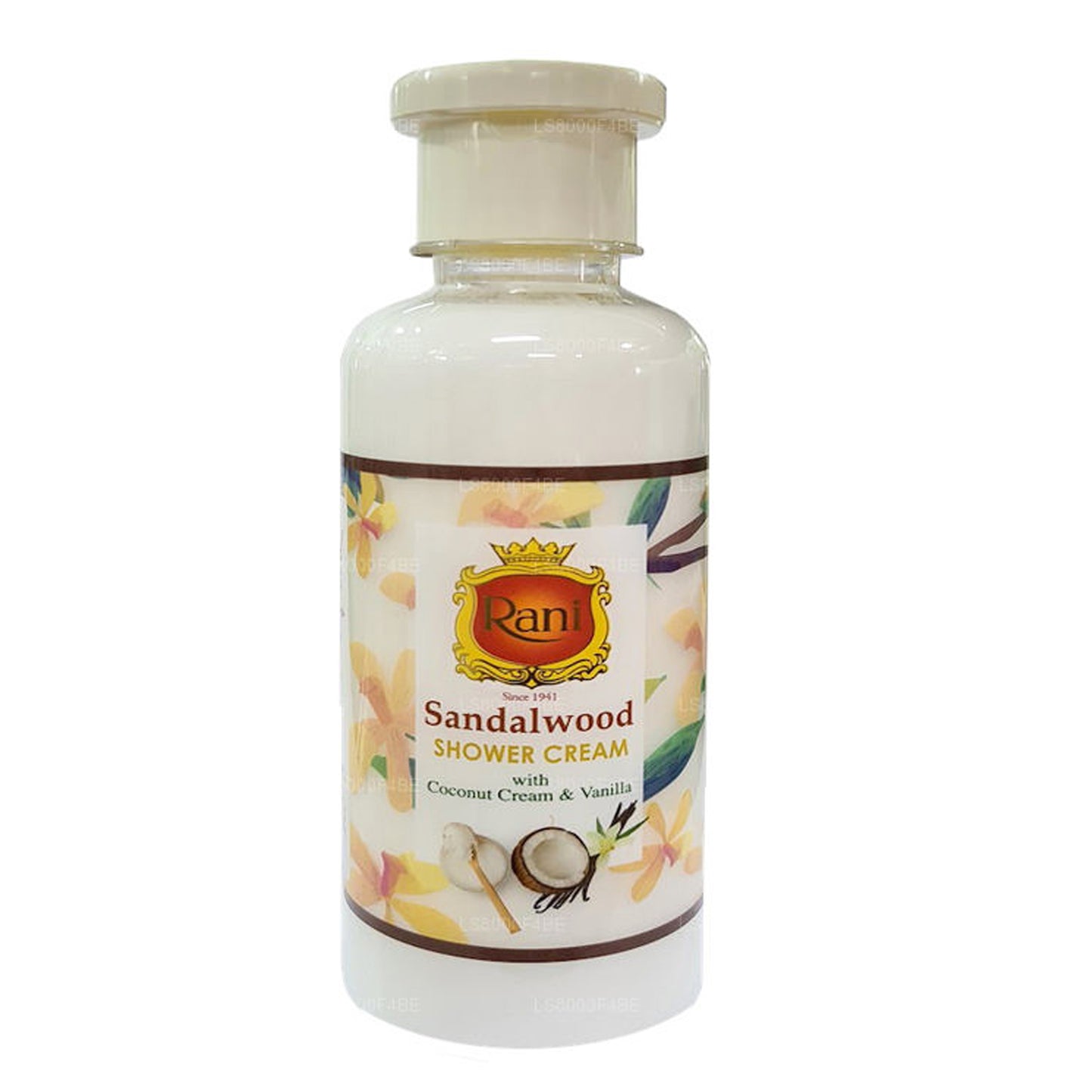 Swadeshi Rani Sandal Ağacı Duş Kremi Hindistan Cevizi Kreması ve Vanilya (250 ml)