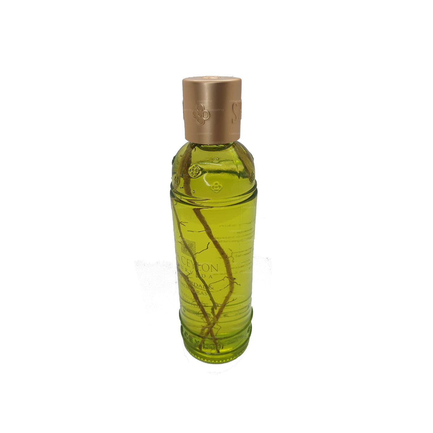 Spa Seylan Kırmızı Sandalet, Limon Otu ve Banyo Yağı (150ml)