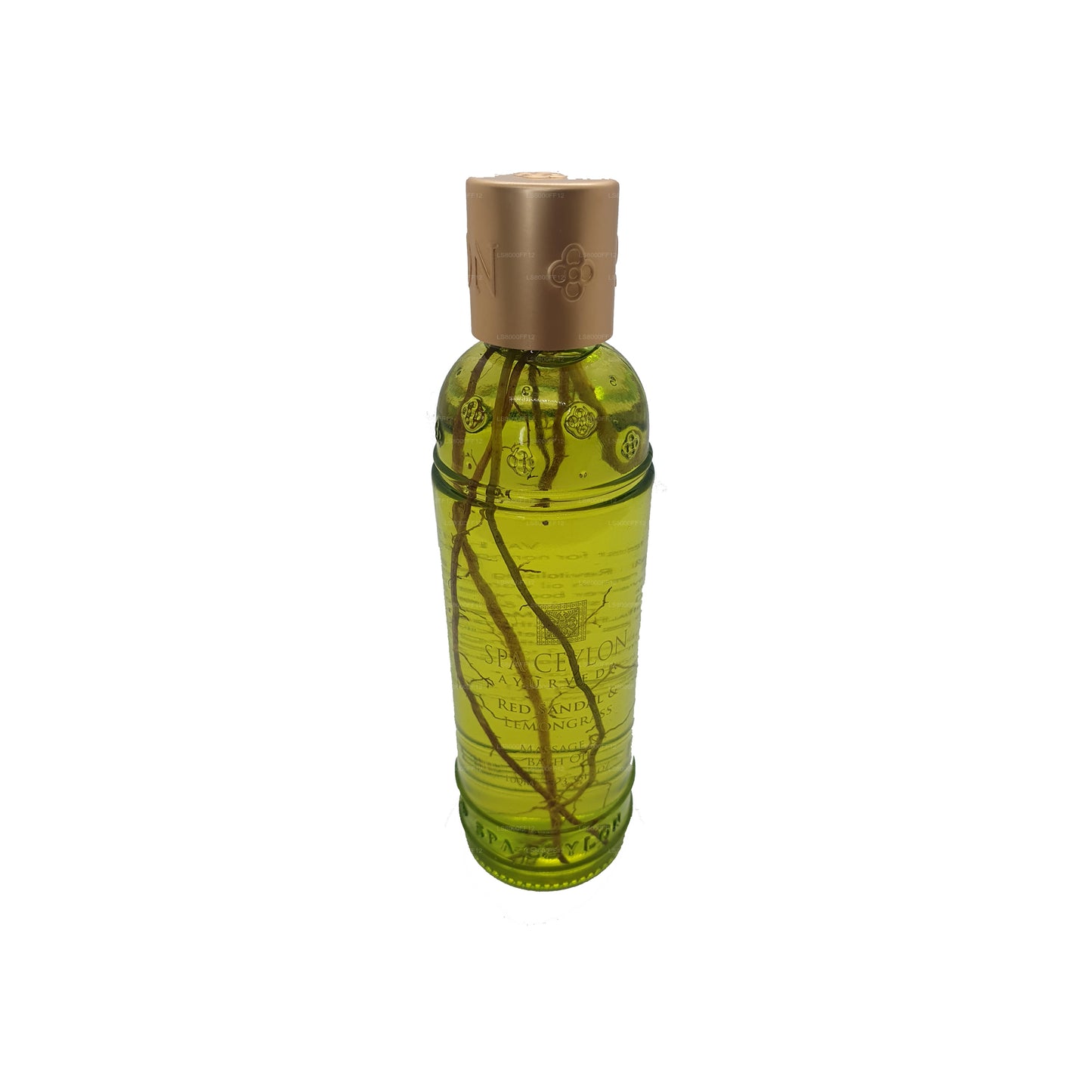 Spa Seylan Kırmızı Sandalet, Limon Otu ve Banyo Yağı (150ml)
