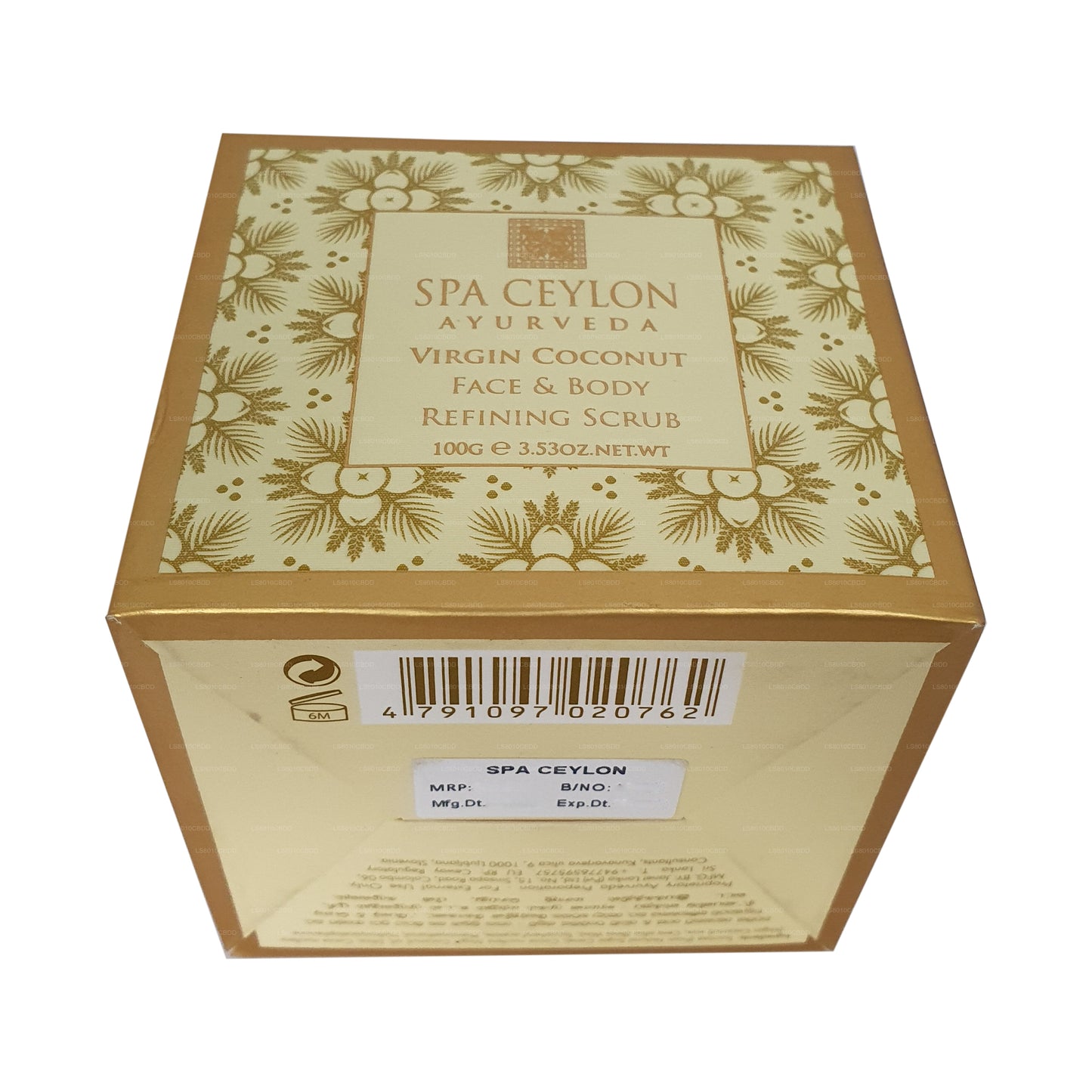 Spa Seylan Bakire Hindistan Cevizi Yüz ve Vücut Arıtma Ovma (100g)