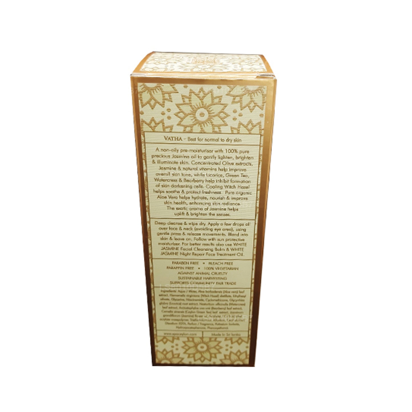 Spa Seylan Beyaz Yasemin Günü Nemlendirici Serum (60ml)