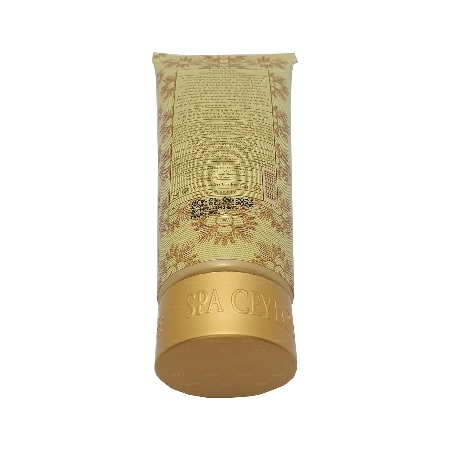 Spa Ceylon Virgin Hindistan Cevizi Kremi Yüz Yıkama (150ml)