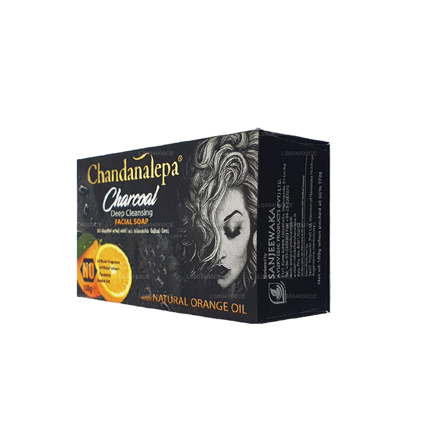 Chandanalepa Kömür Derin Temizleme Çubuğu (100g)