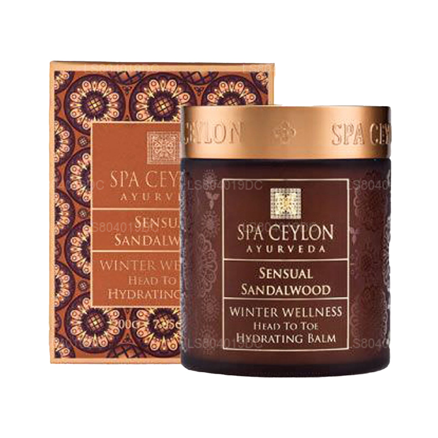 Spa Ceylon Sensual Sandalwood Winter Wellness Head to Toe Hydrating Balm (100g)