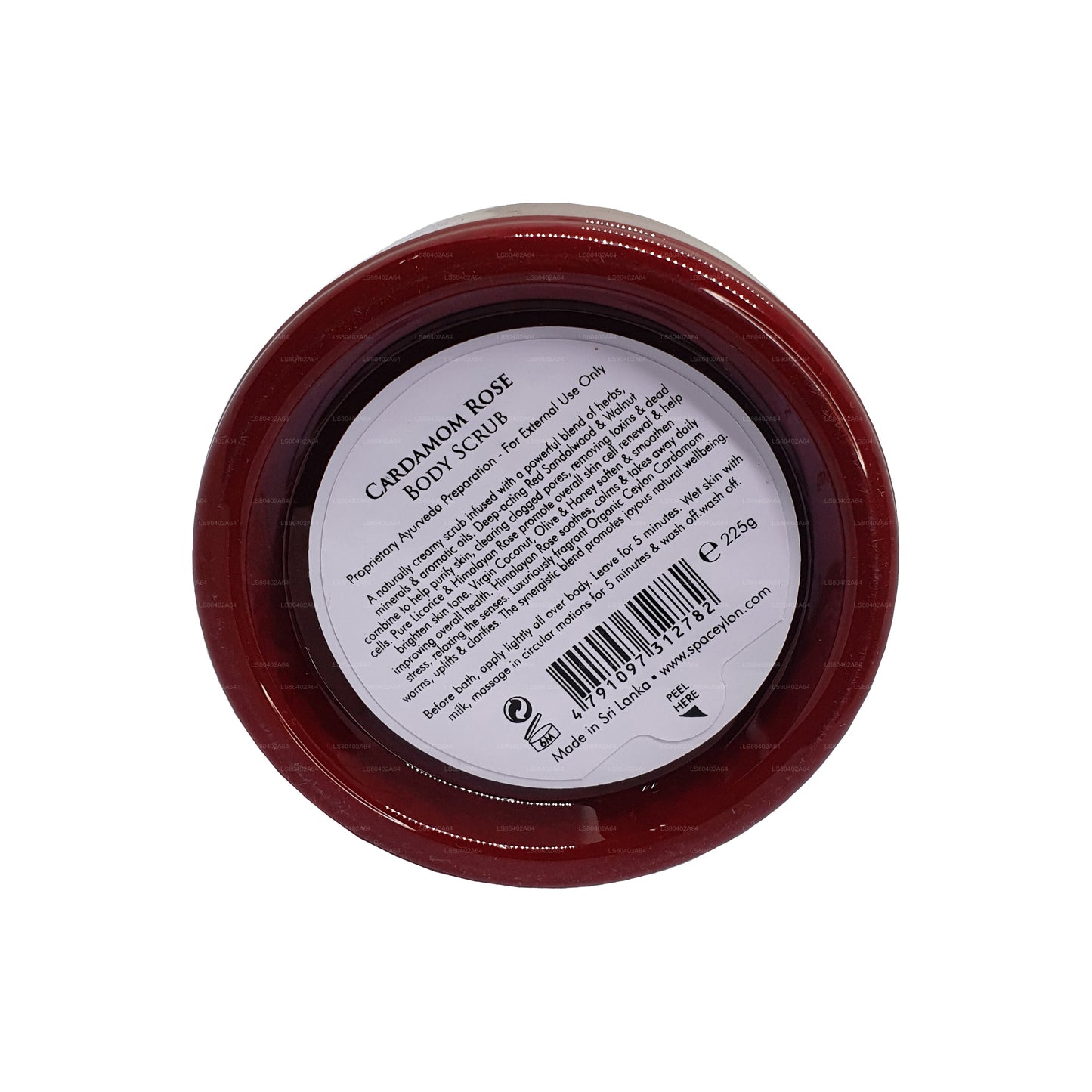Spa Seylan Kakule Gül Vücut Ovma (225g)