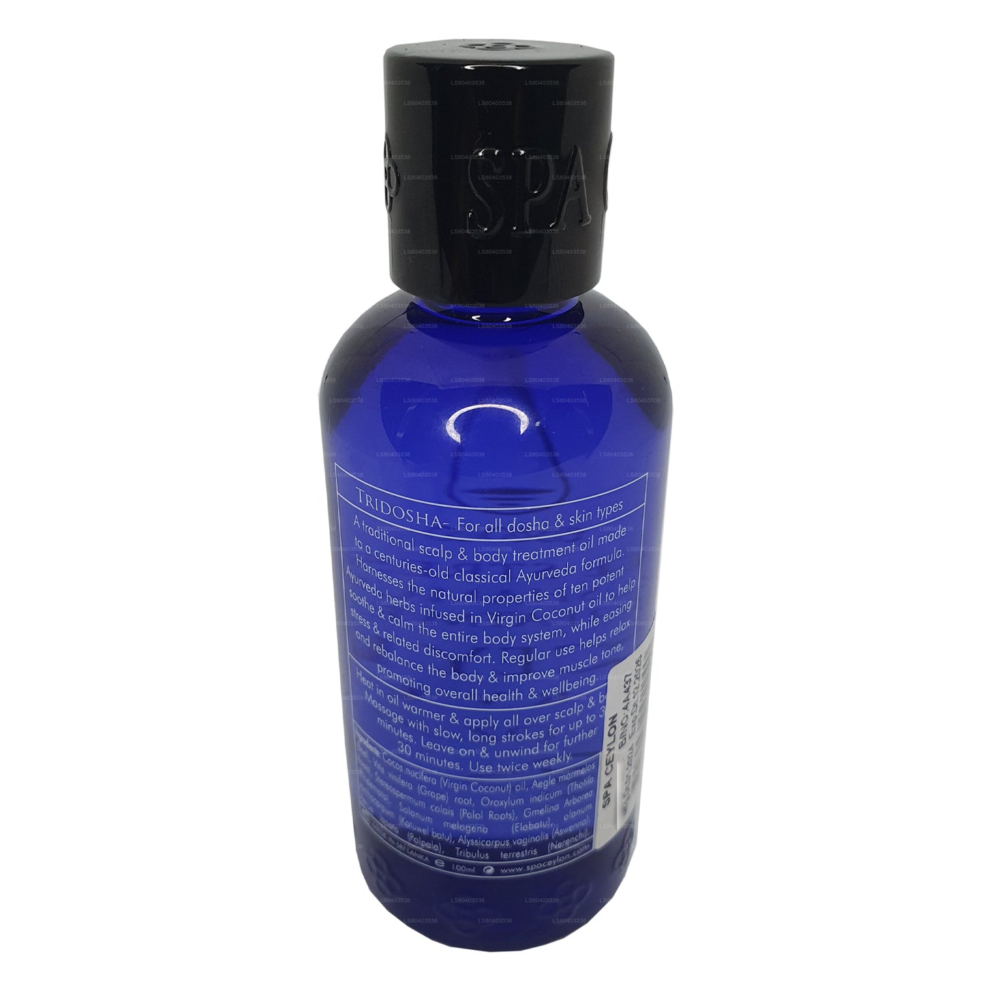 Spa Ceylon De-Stress - Dashamula Vücut Bakım Yağı (100ml)