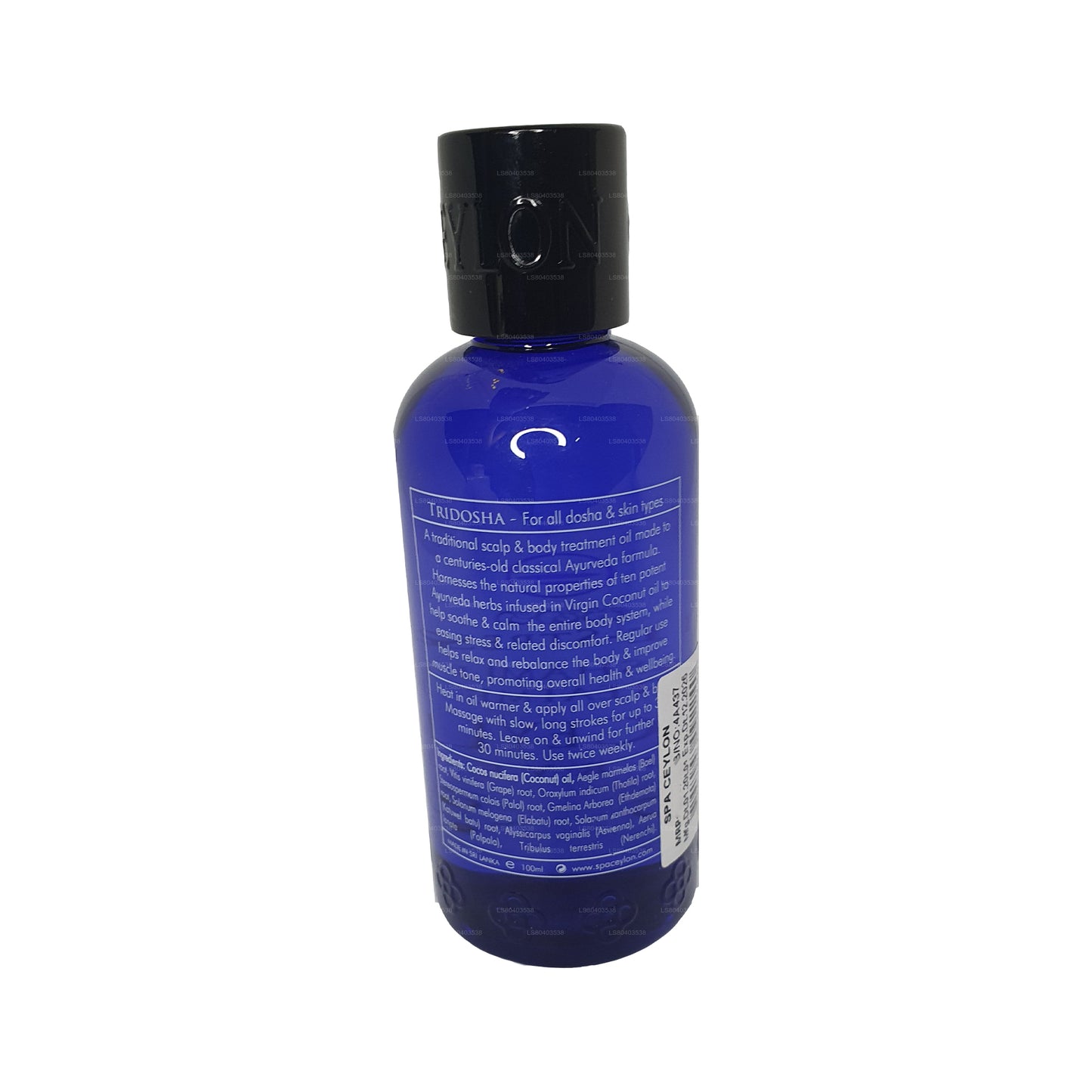 Spa Ceylon De-Stress - Dashamula Vücut Bakım Yağı (100ml)