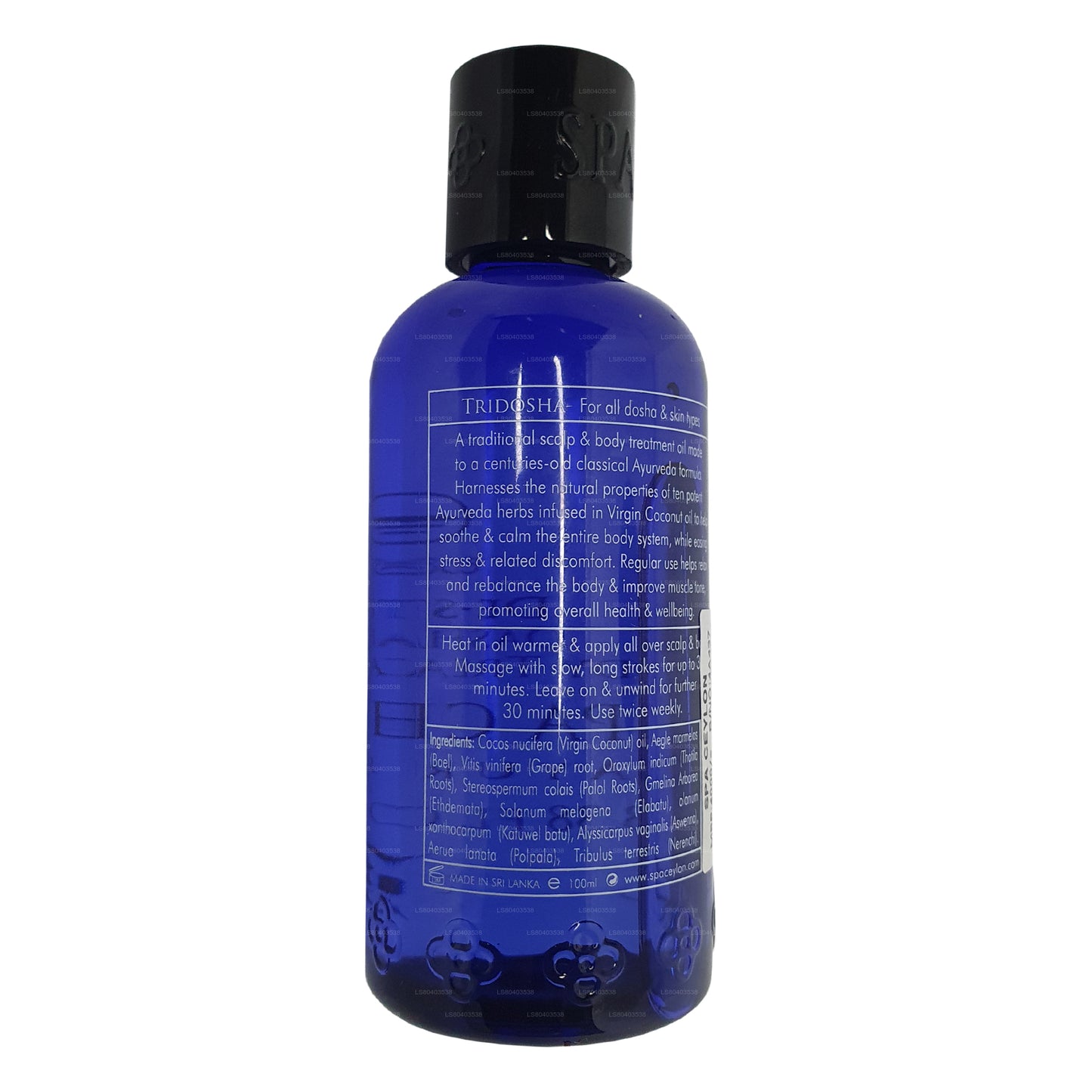 Spa Ceylon De-Stress - Dashamula Vücut Bakım Yağı (100ml)