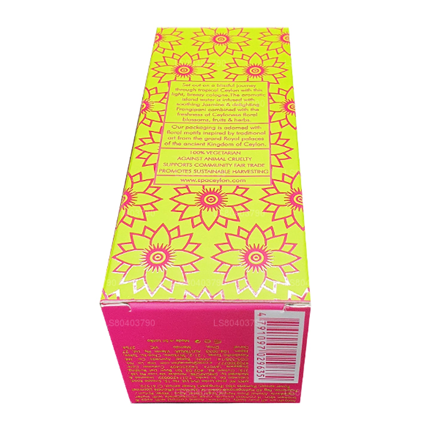 Spa Seylan Yasemin Frangipani Eau de Seylan (100ml)