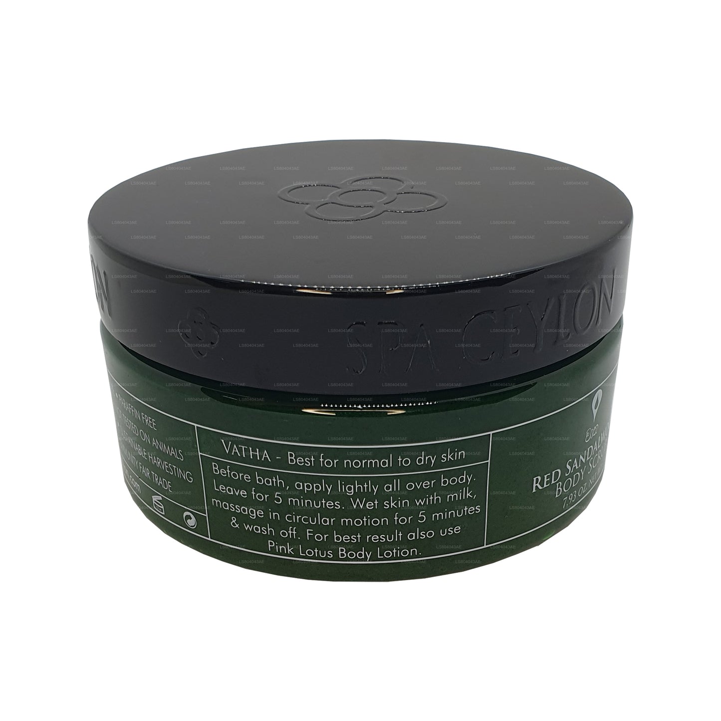Spa Seylan Kırmızı Sandal Ağacı Vücut Ovma (225g)