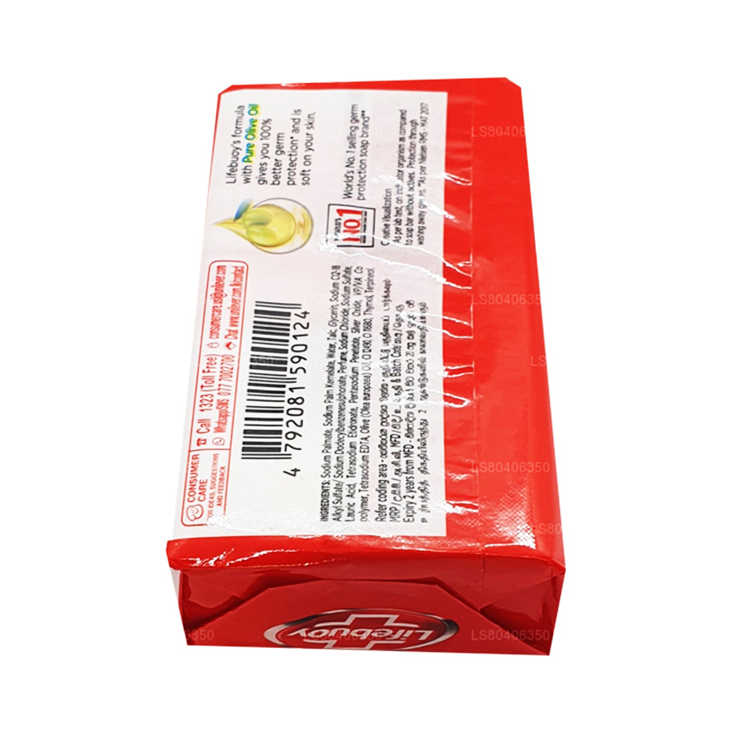 Lifebuoy Total 10 Saf Zeytinyağlı Vücut Sabunu (100g)
