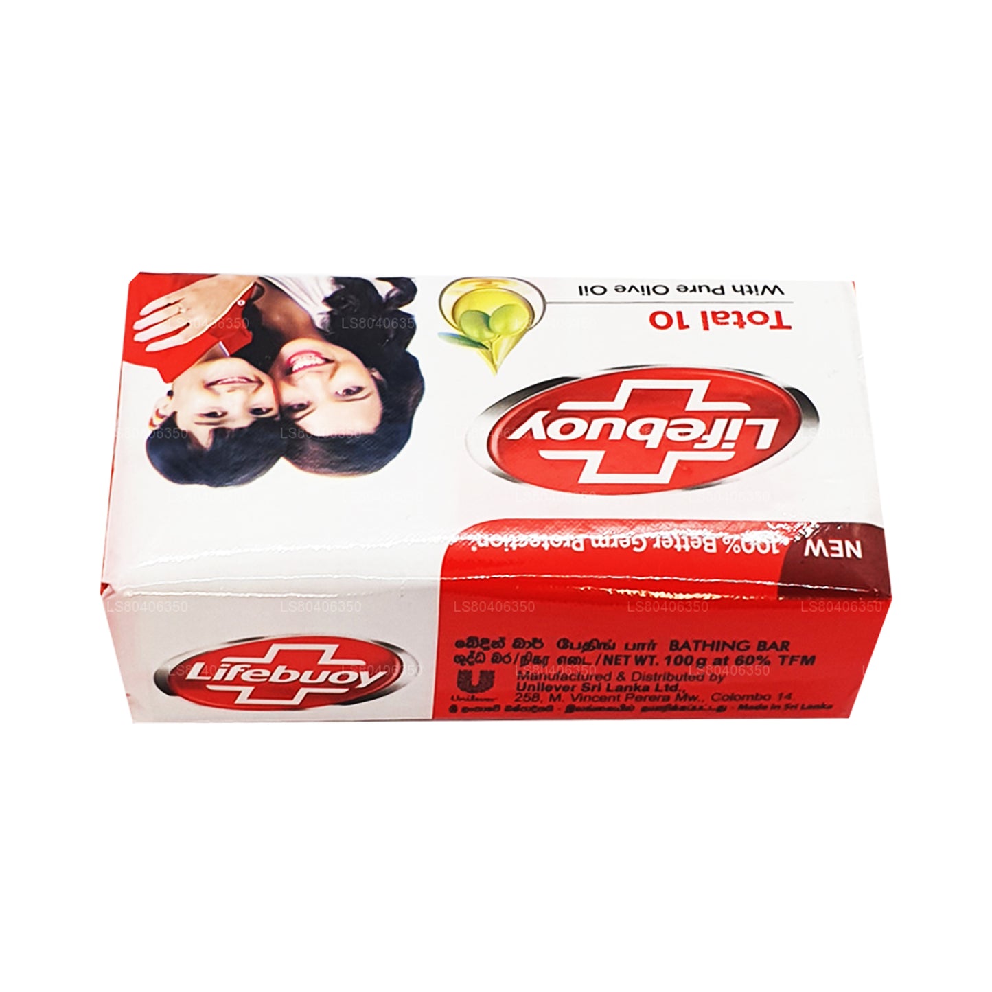 Lifebuoy Total 10 Saf Zeytinyağlı Vücut Sabunu (100g)