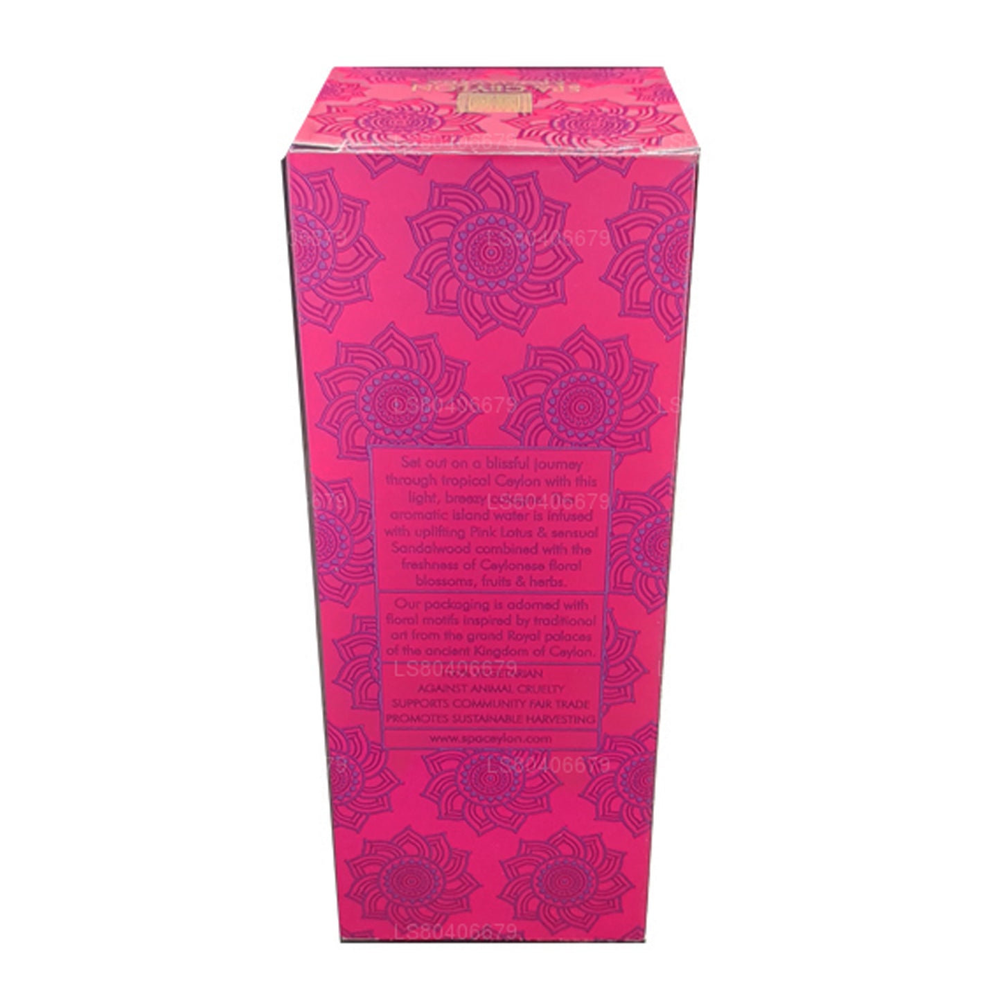 Spa Seylan Pembe Lotus Sandal Ağacı Eau de Ceylon (100ml)