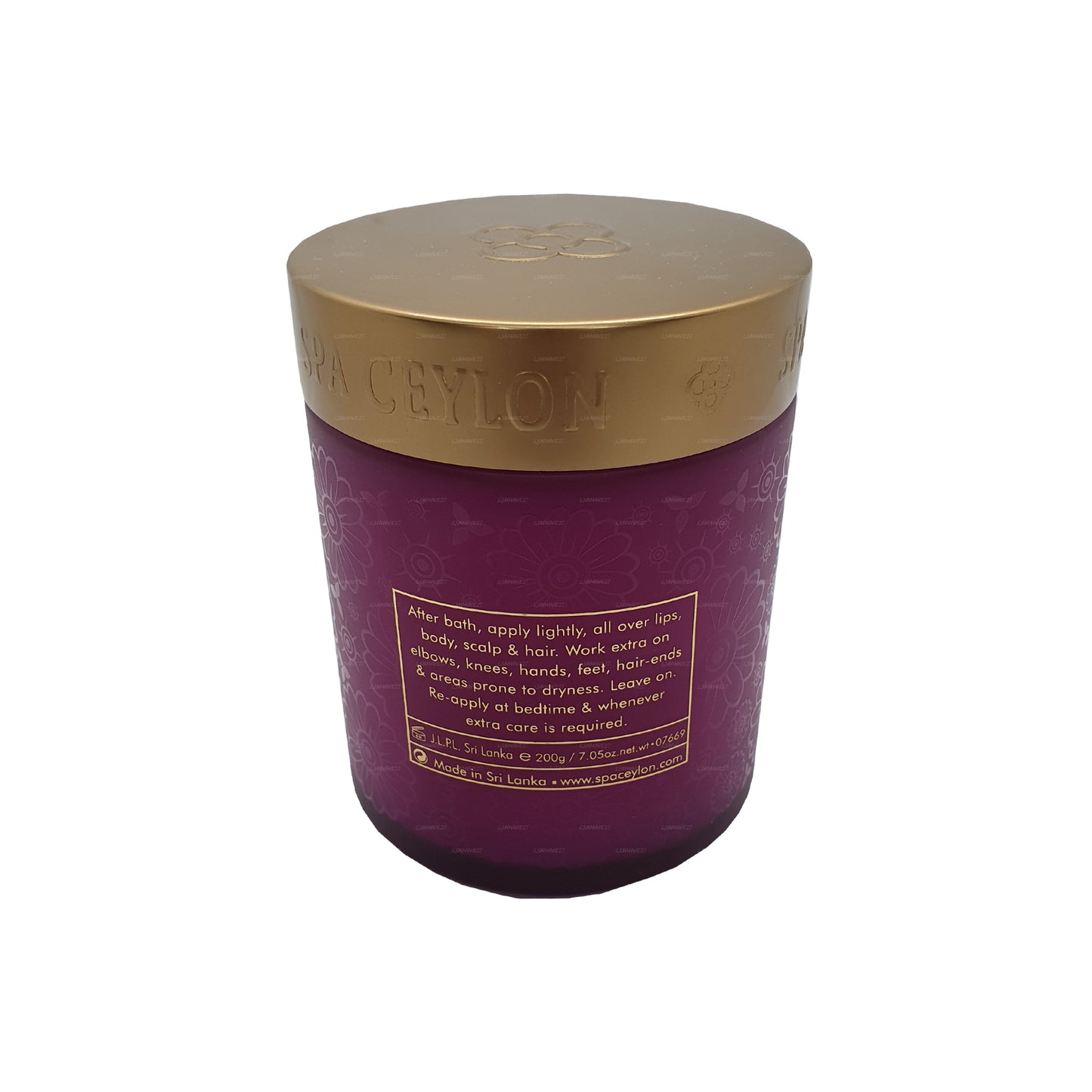 Spa Seylan Neroli Ylang Kış Sağlık Tepeden Toe Nemlendirici Balsam (200g)