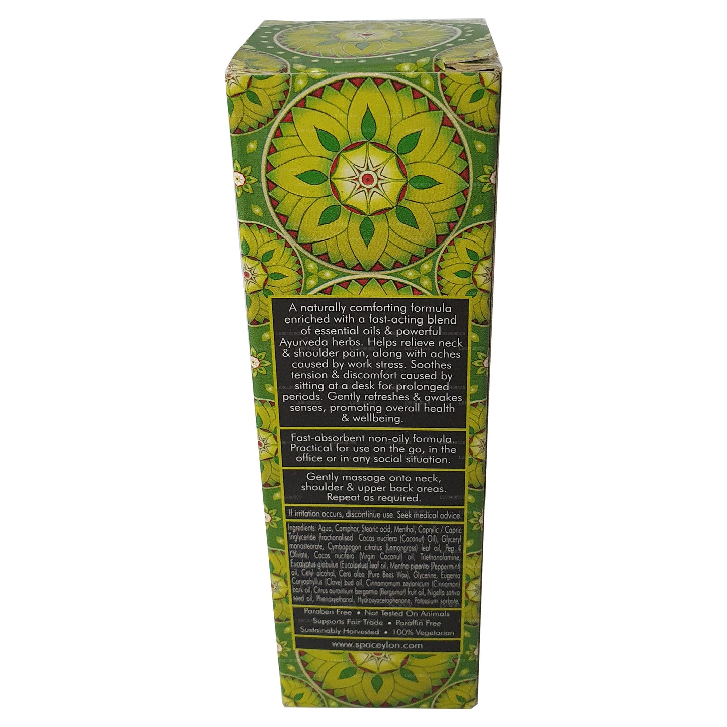 Spa Seylan Comfort Boyun ve Omuz Ovma (50g)