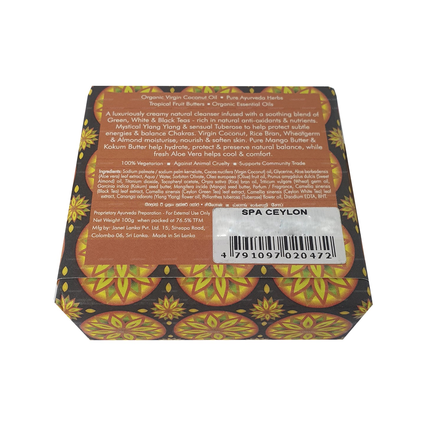 Spa Seylan Seylan Çayı Ylang Lüks Sabun (100g)