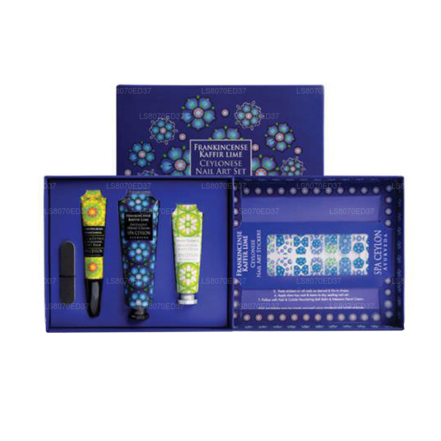Spa Ceylon Frankincense Kay Lime - Ceylonese Nail Art Set