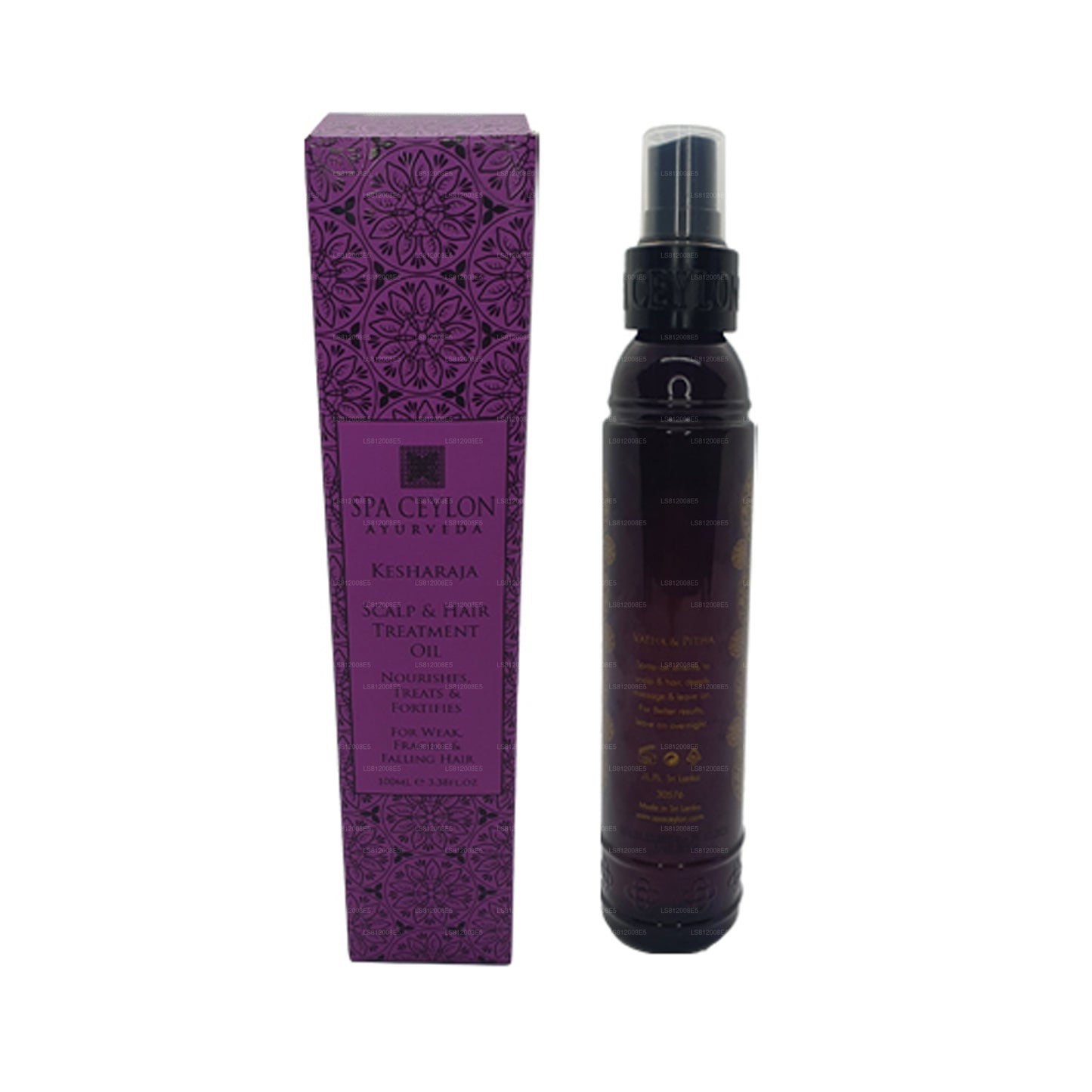 Spa Ceylon Kesharaja Saç Derisi ve Saç Bakım Yağı (100ml)