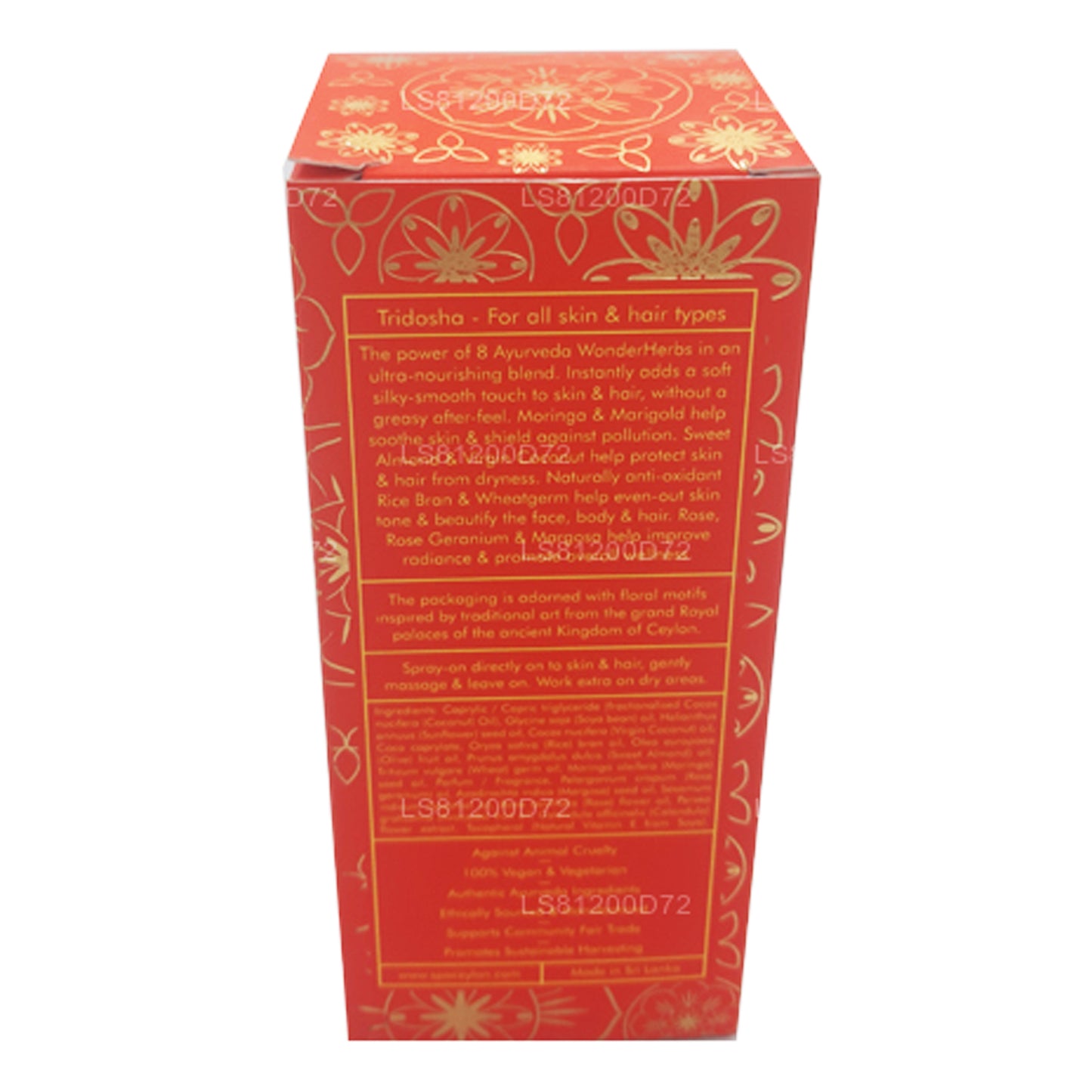 Spa Seylan Adası Gül Wonder Yağı (100ml)