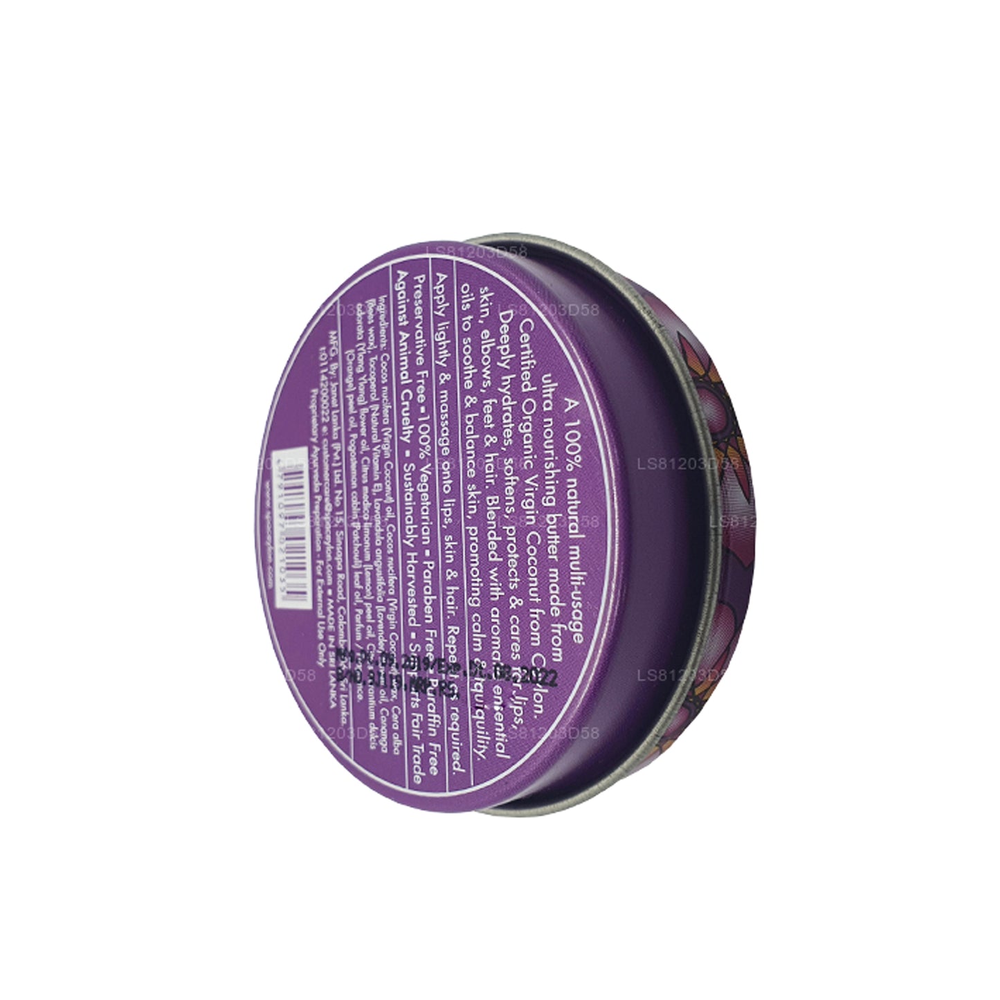 Spa Seylan Ylang Lavanta Bakire Hindistan Cevizi Doğal Tereyağı (25g)