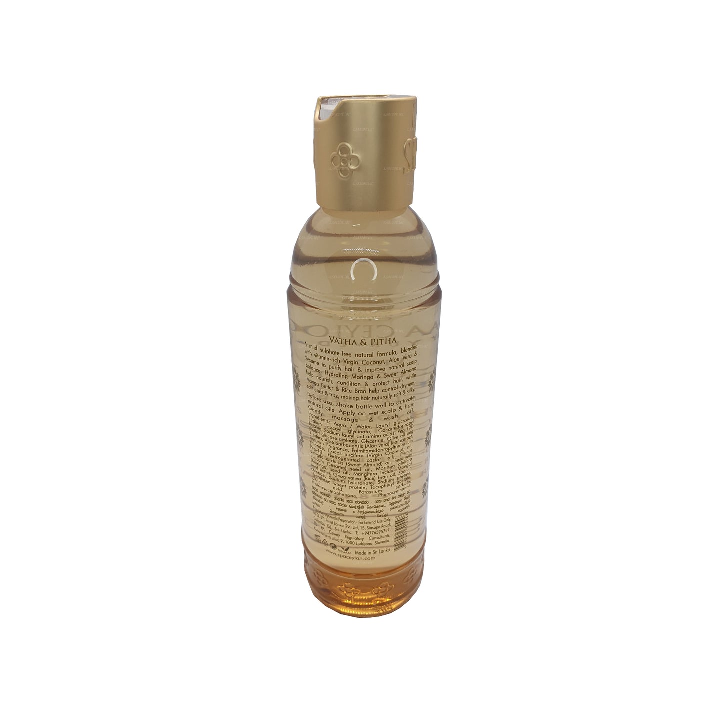 Spa Seylan Bakire Hindistan Cevizi Nazik Saç Temizleyici (250ml)