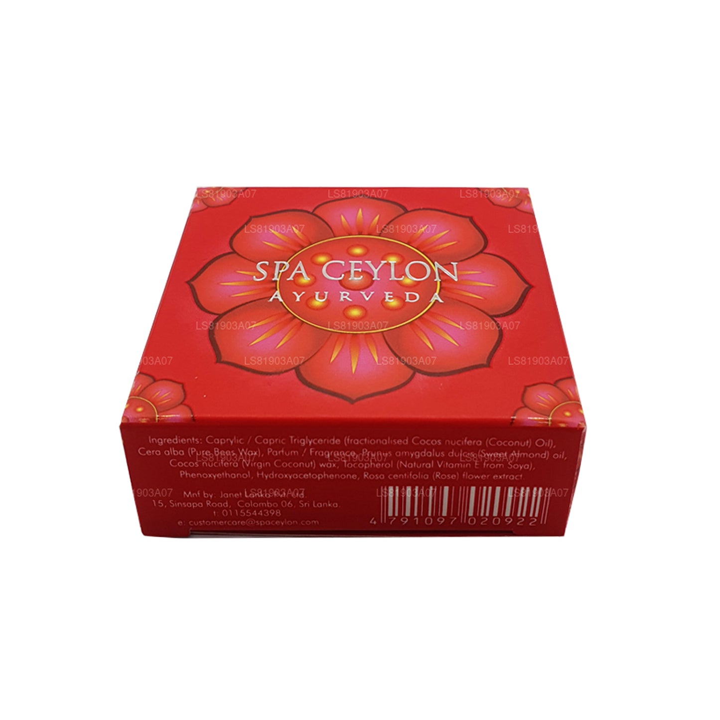 Spa Seylan Adası Gül Katı Parfüm (10g)