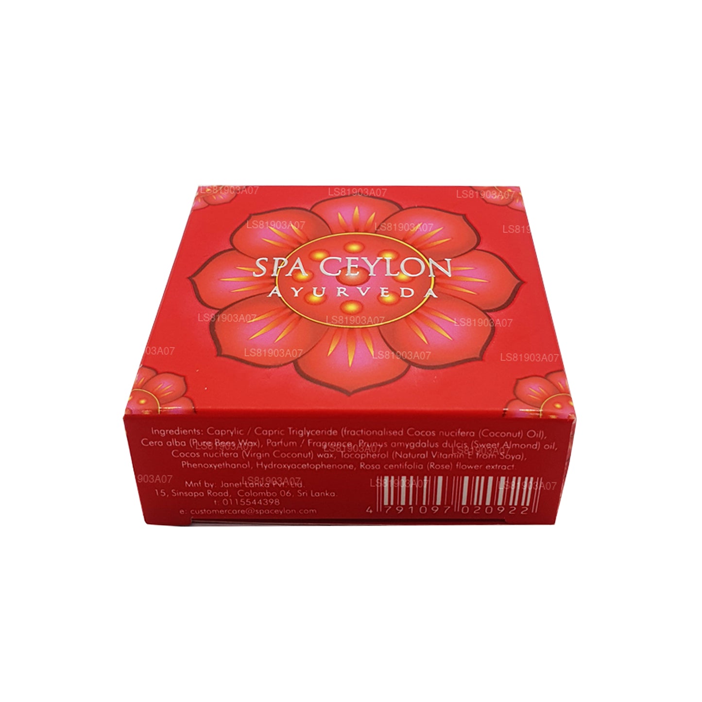 Spa Seylan Adası Gül Katı Parfüm (10g)