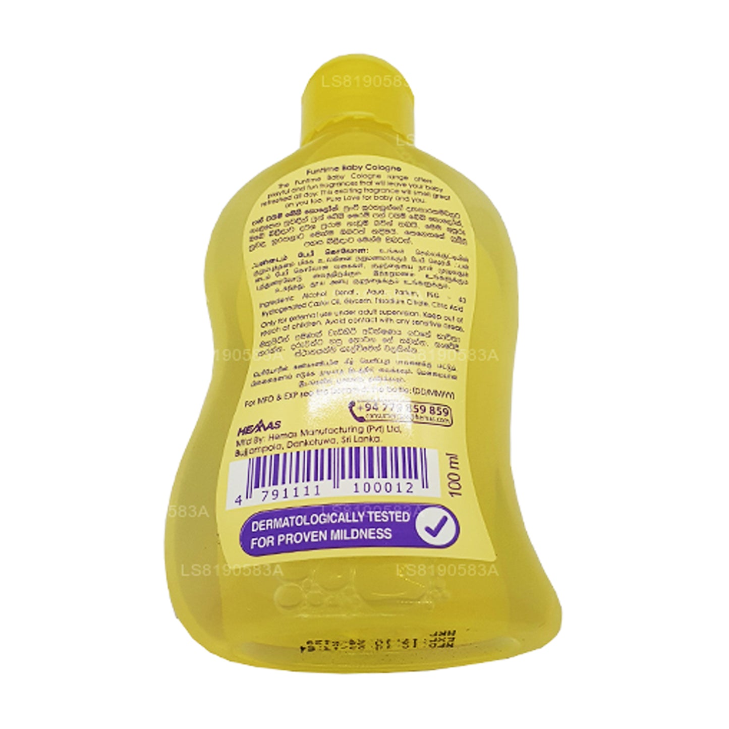 Bebek Cheramy Eğlence Zamanı Şanslı Ducky (Bebek Kolonyası) 100ml