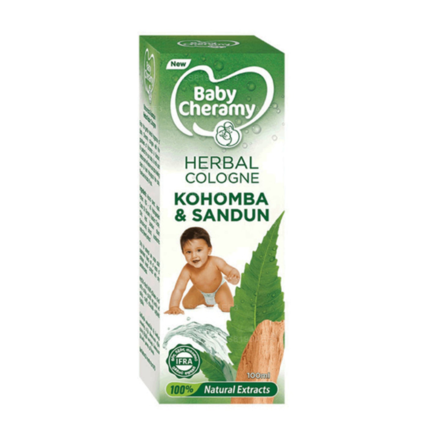 Baby Cheramy Bitkisel Kohomba ve Sandun Kolonyası (100ml)
