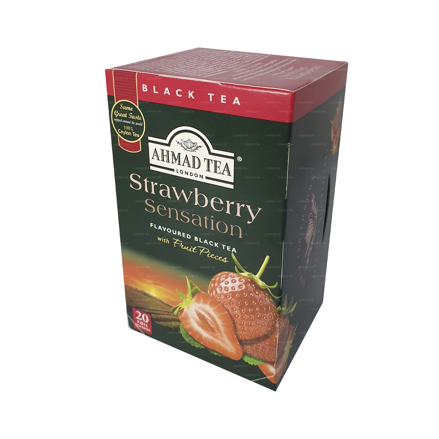 Ahmad Çay Çilek 20 Folyo Çay Poşetleri (40g)