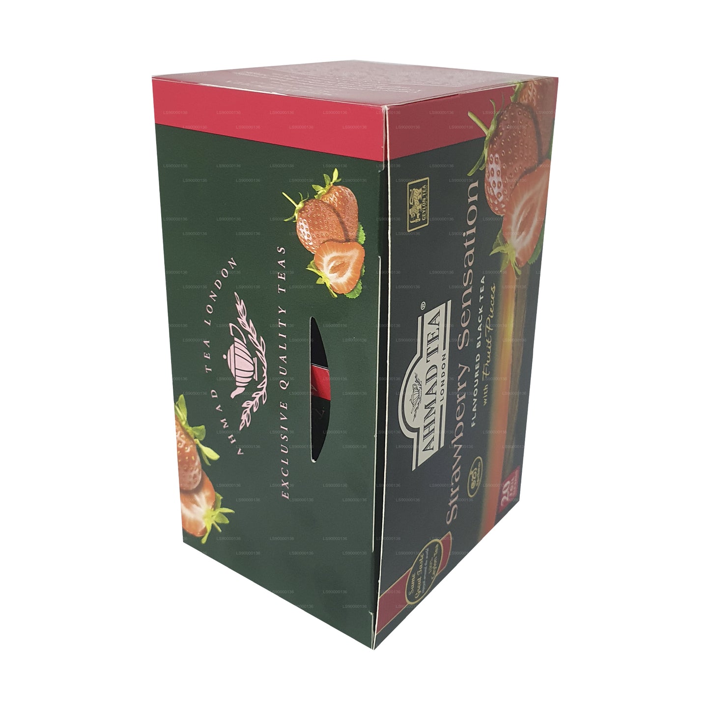 Ahmad Çay Çilek 20 Folyo Çay Poşetleri (40g)