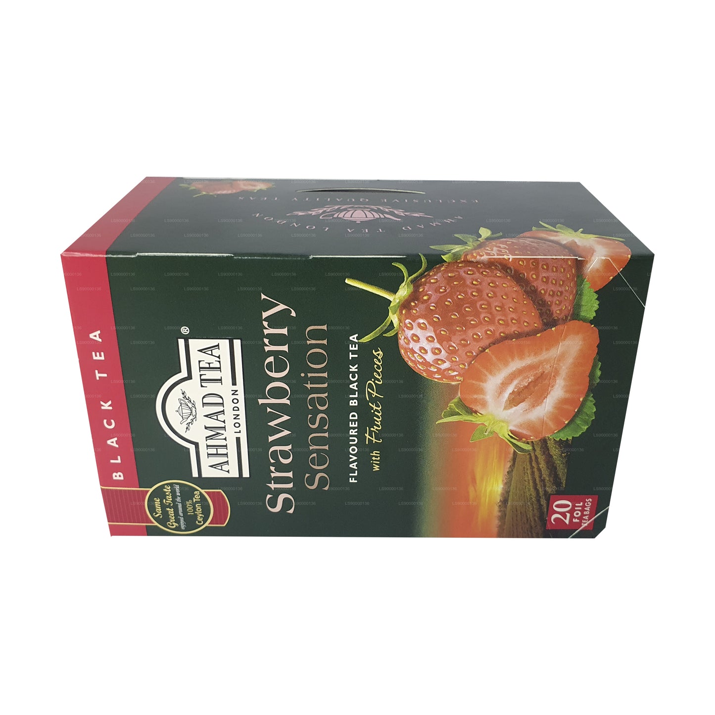 Ahmad Çay Çilek 20 Folyo Çay Poşetleri (40g)