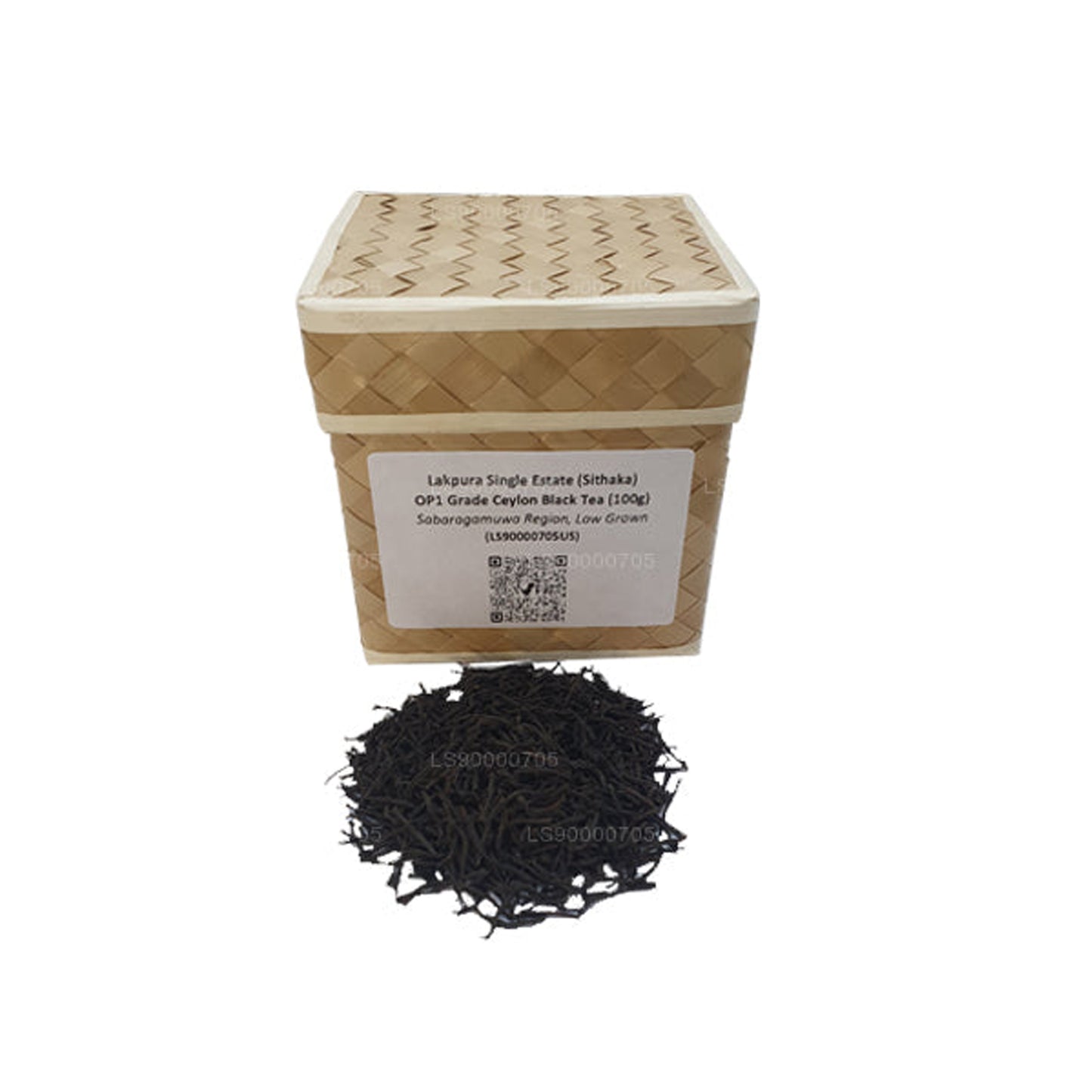 Lakpura Tek Emlak (Sithaka) OP1 Sınıfı Seylan Siyah Çay (100g)