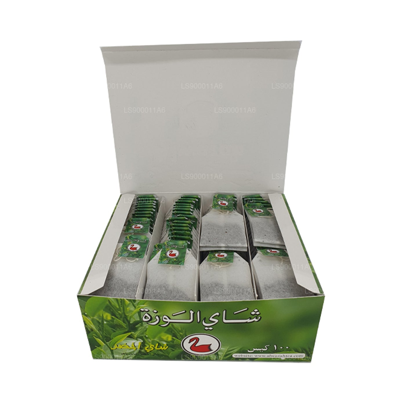 Alwazah Yeşil Çay 100 Çay Poşetleri (200g)