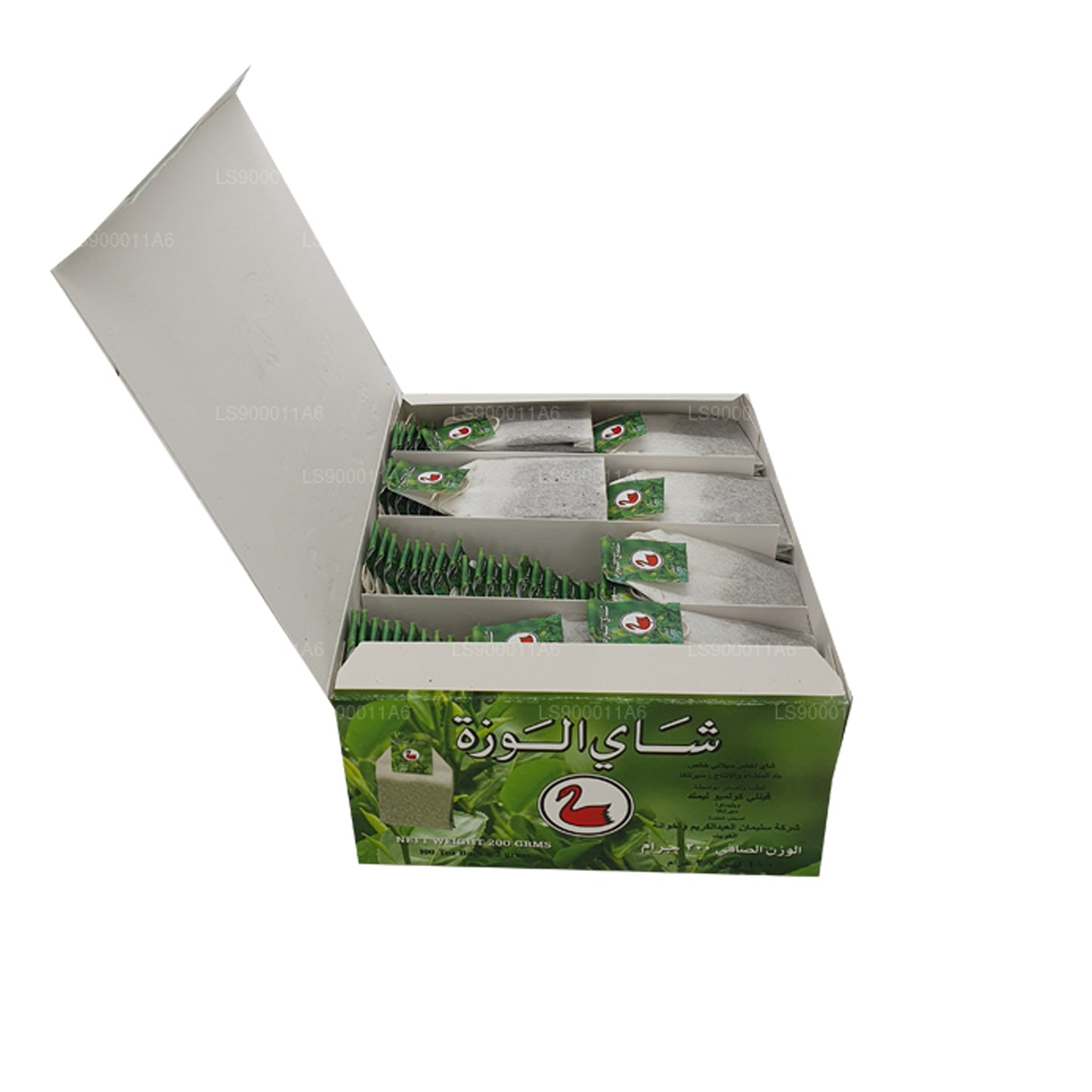 Alwazah Yeşil Çay 100 Çay Poşetleri (200g)