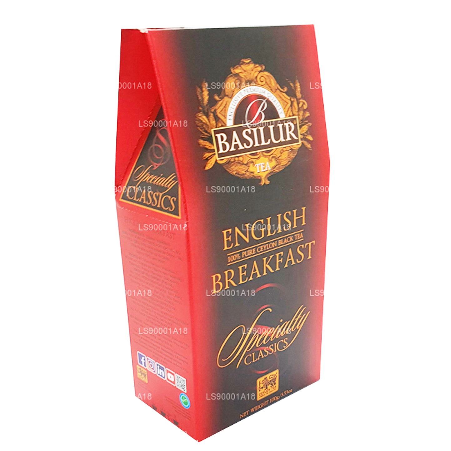 Basilur Specialty Classics İngiliz Kahvaltısı (100g)