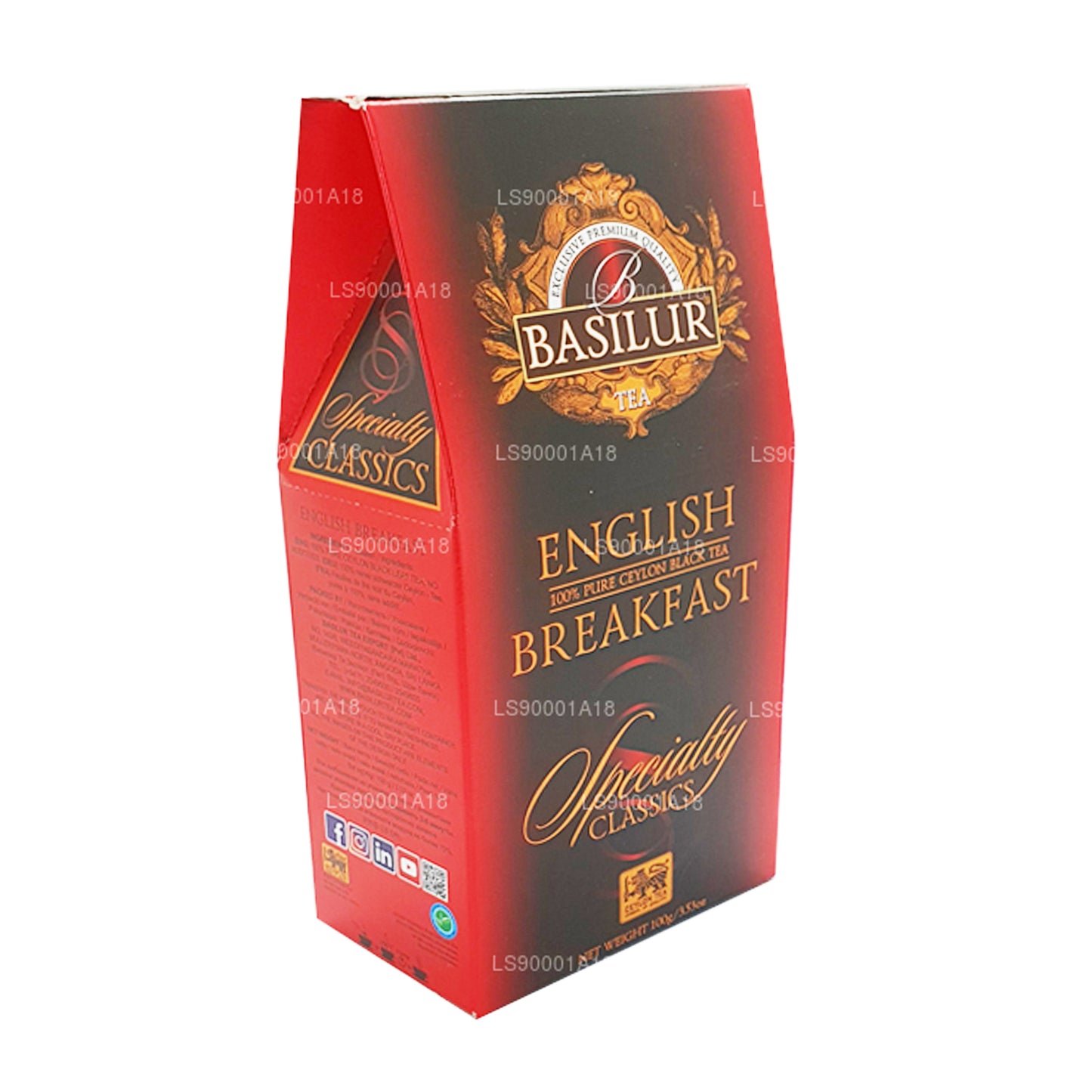 Basilur Specialty Classics İngiliz Kahvaltısı (100g)