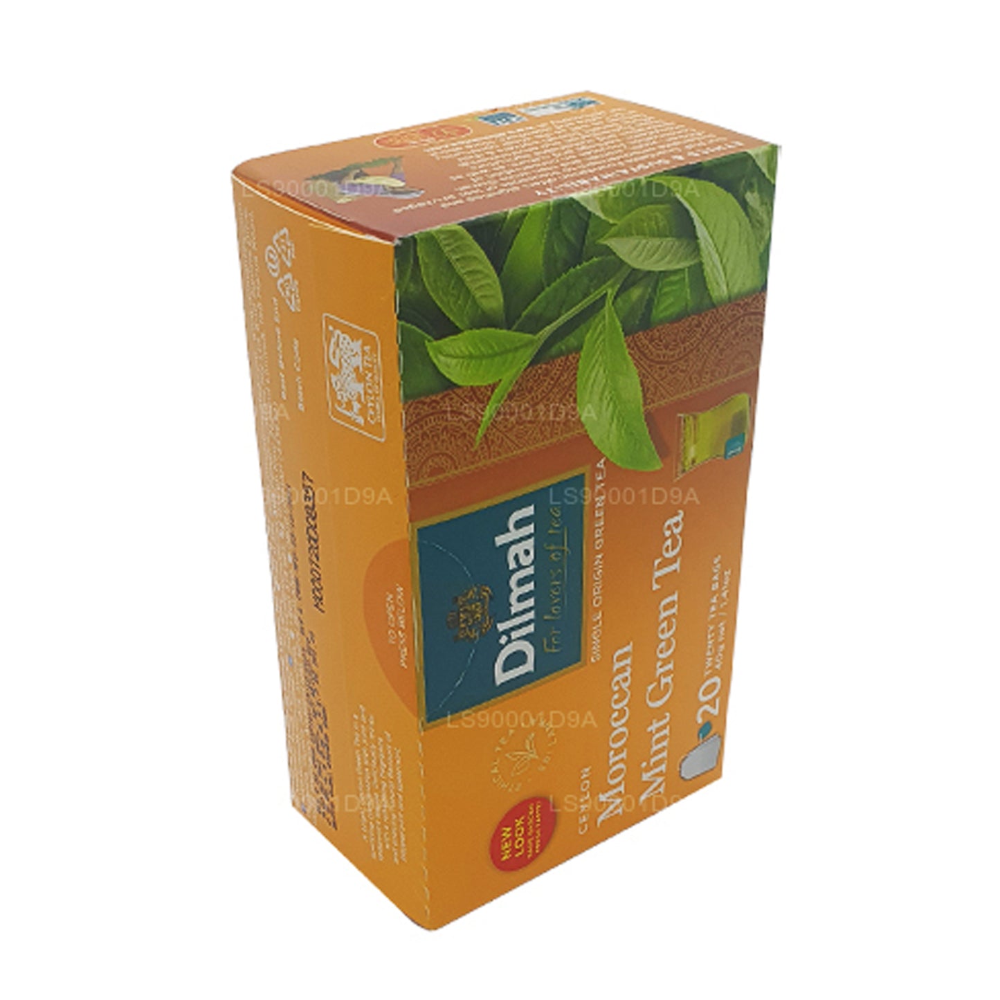 Dilmah Seylan Fas Nane Yeşil Çay (40g) 20 Çay Poşeti
