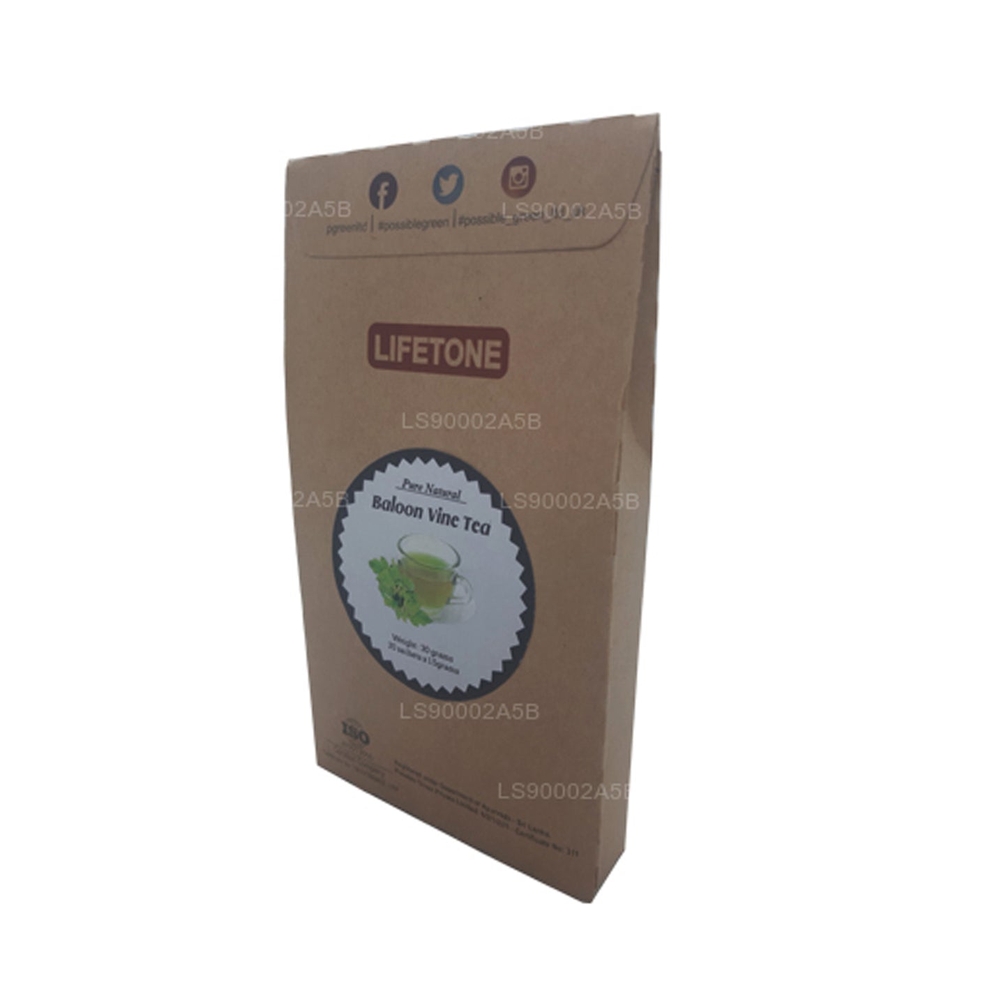 Lifetone Balon Asma Çayı (30g) 20 Çay Poşeti