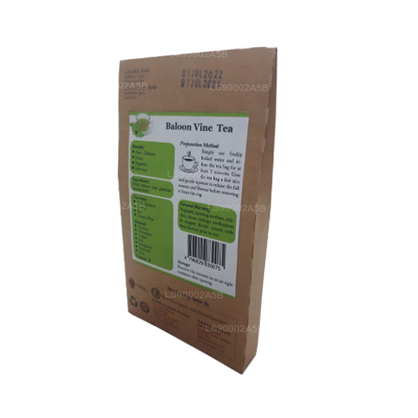 Lifetone Balon Asma Çayı (30g) 20 Çay Poşeti