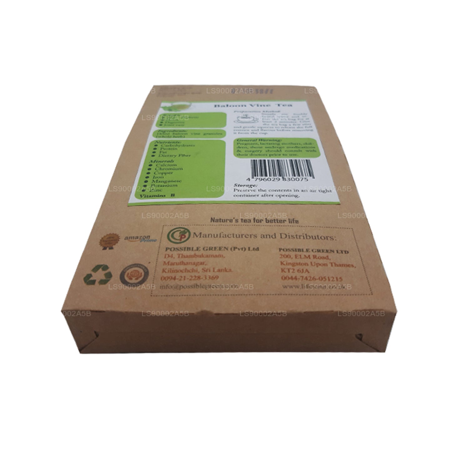 Lifetone Balon Asma Çayı (30g) 20 Çay Poşeti